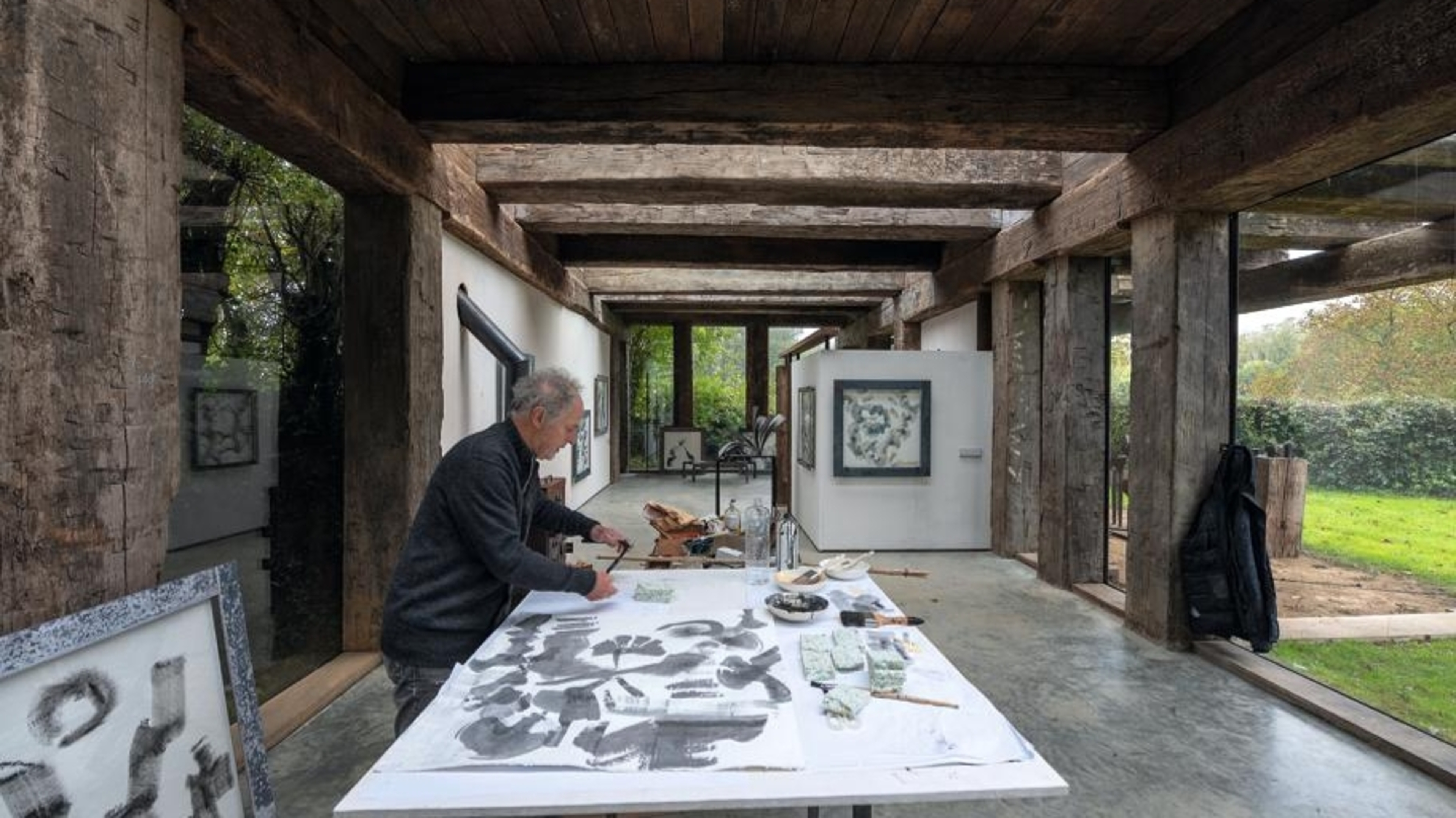 Xander en Phil wonen in Geulle in een kunstwerk