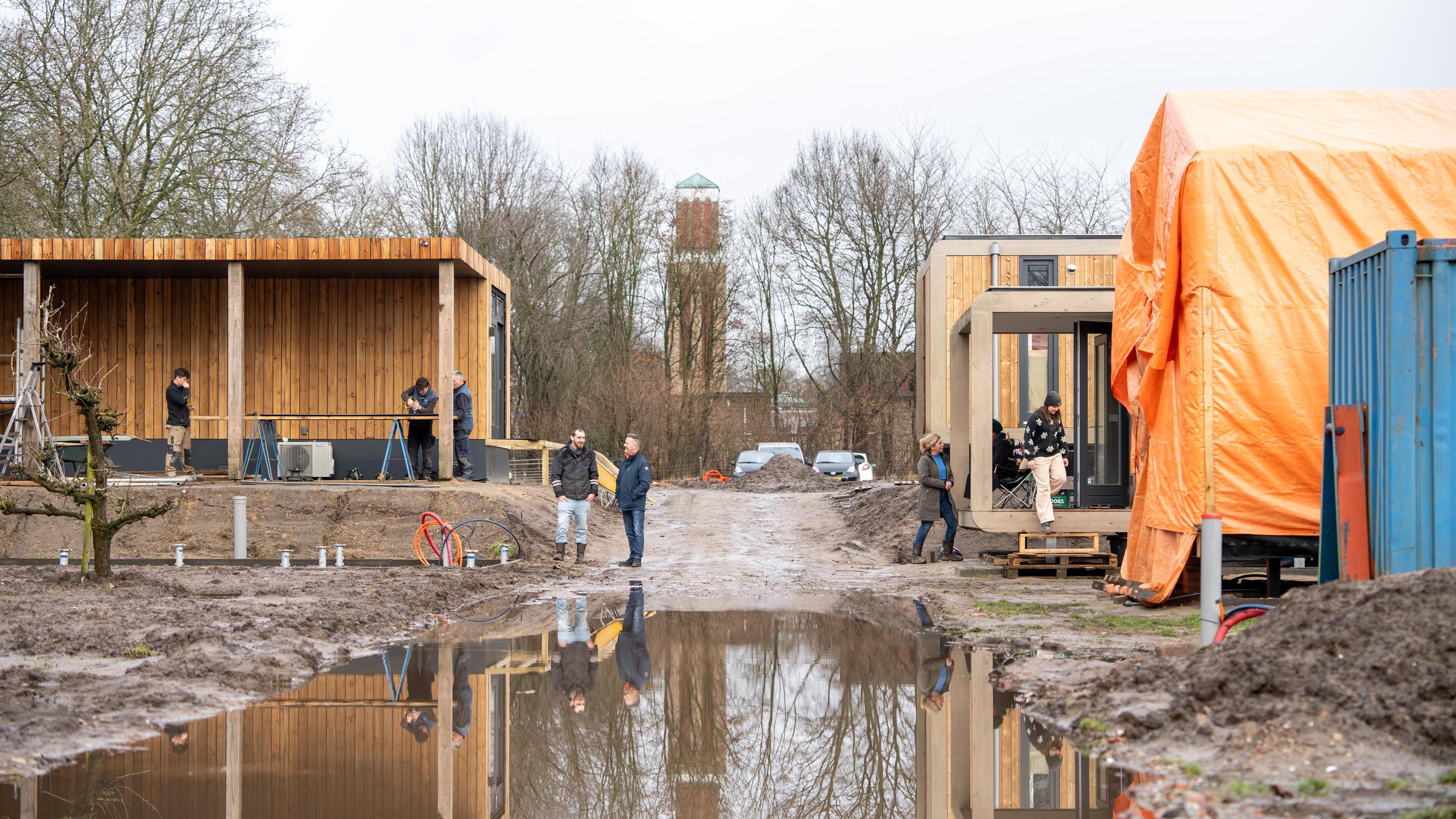 Eerste tiny leefgemeenschap Noord- en Midden-Limburg in Egchel: ‘Dit is precies wat ik zocht, samen 
