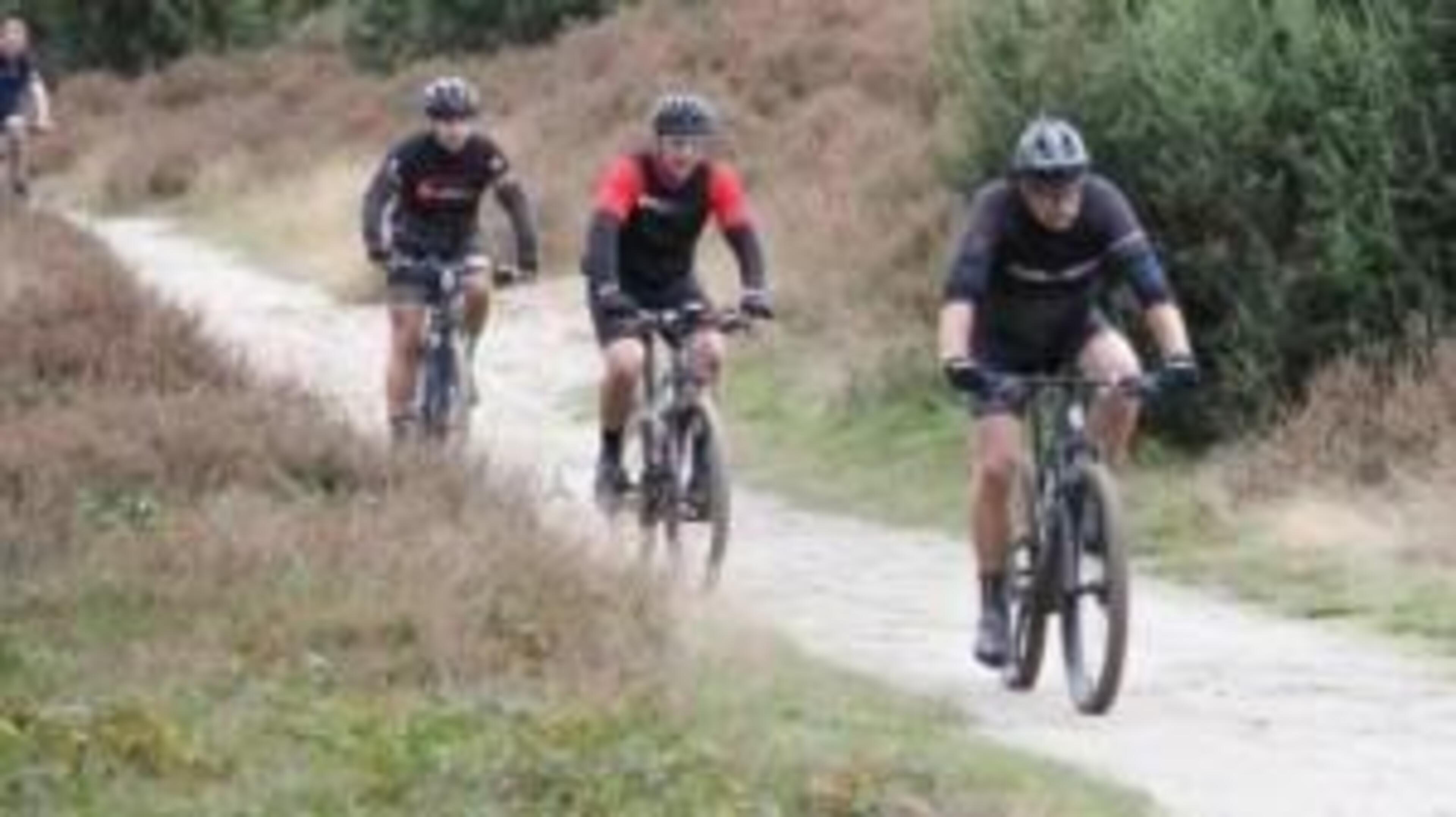 Gérard Kocken MTB toertocht Overloon