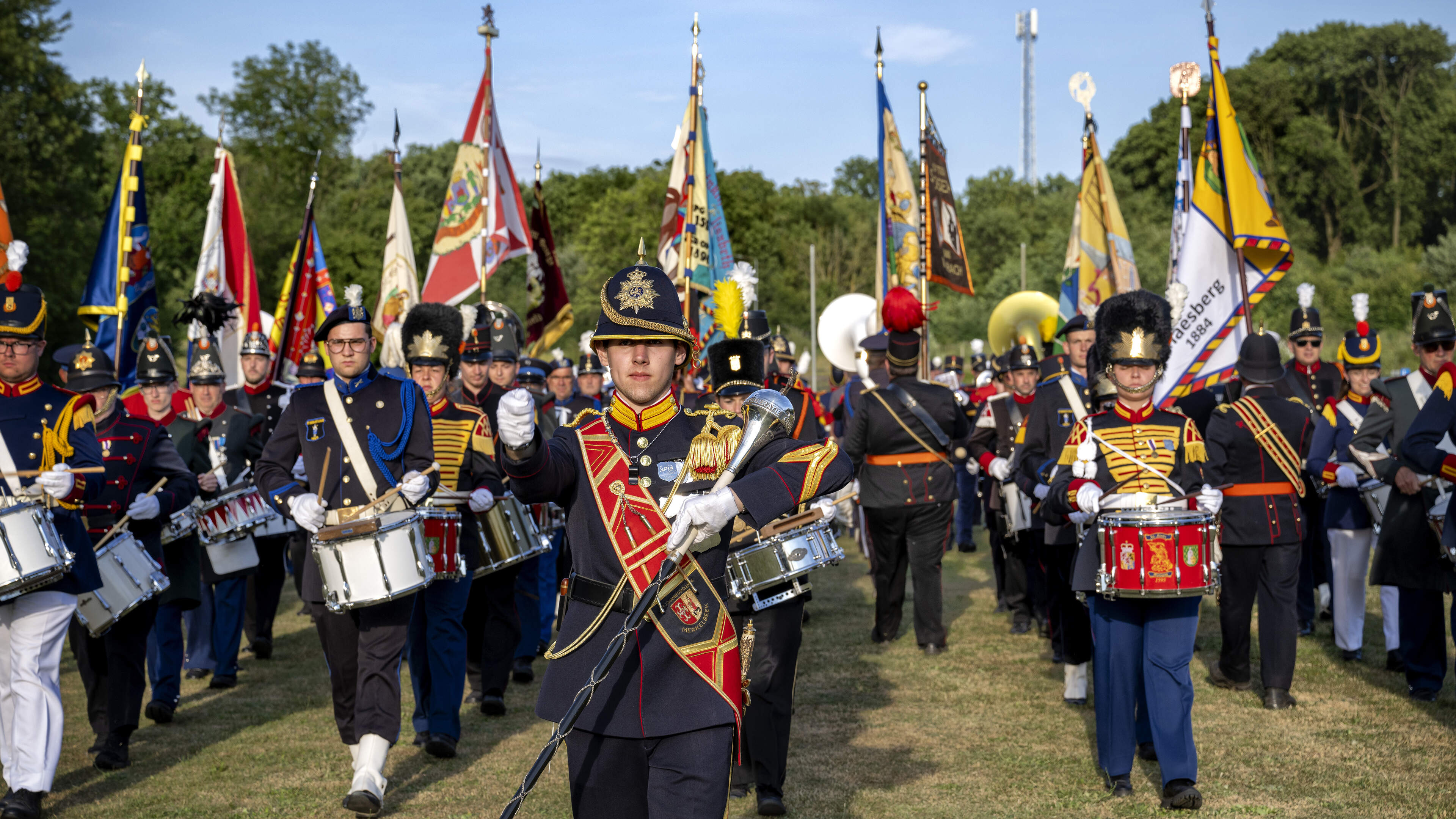 Meer dan honderd schutters vormen één korps om het WMC in Kerkrade af te trappen: ‘We lopen met een 