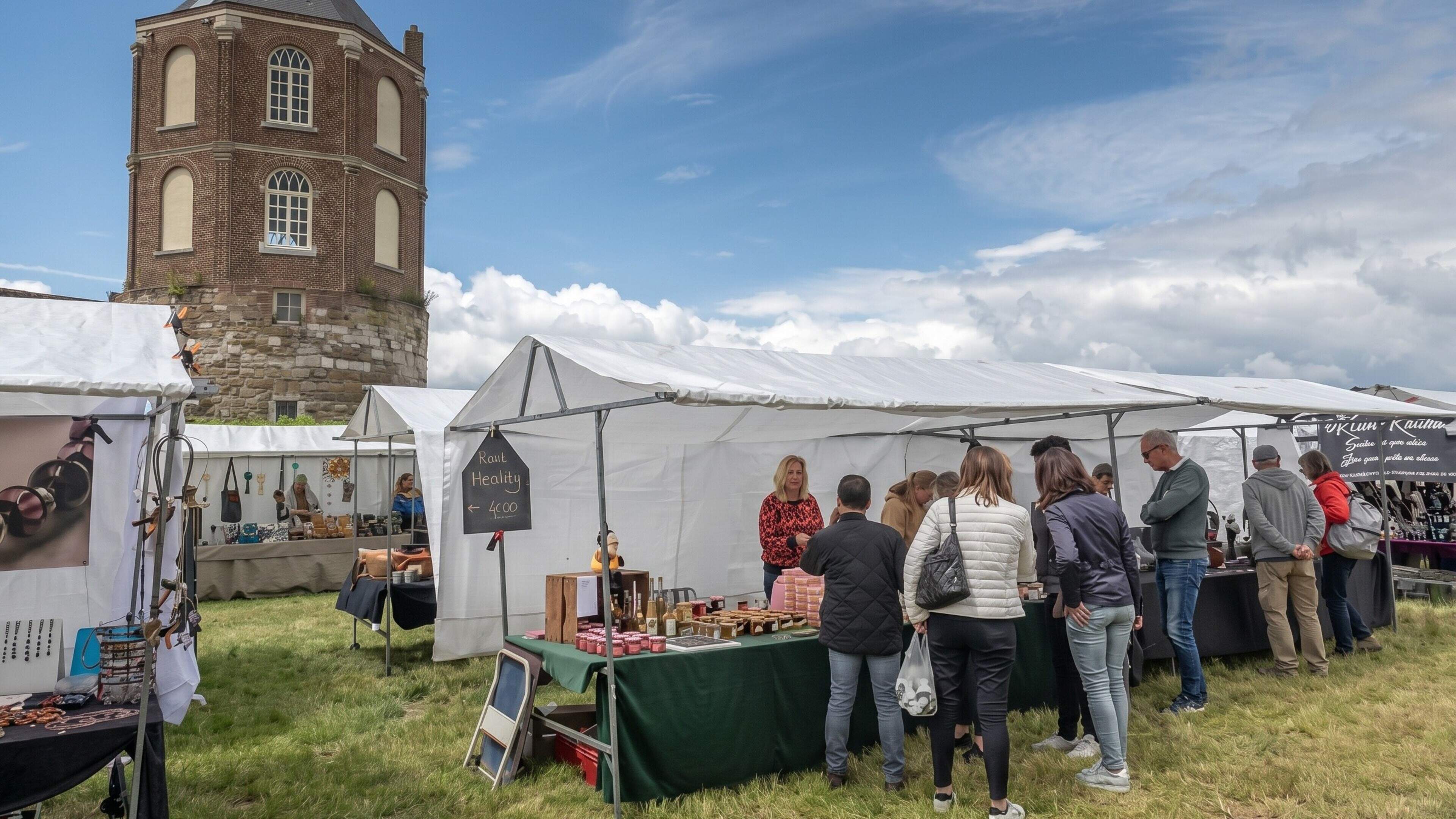 Lente Fair bij Kasteel Montfort