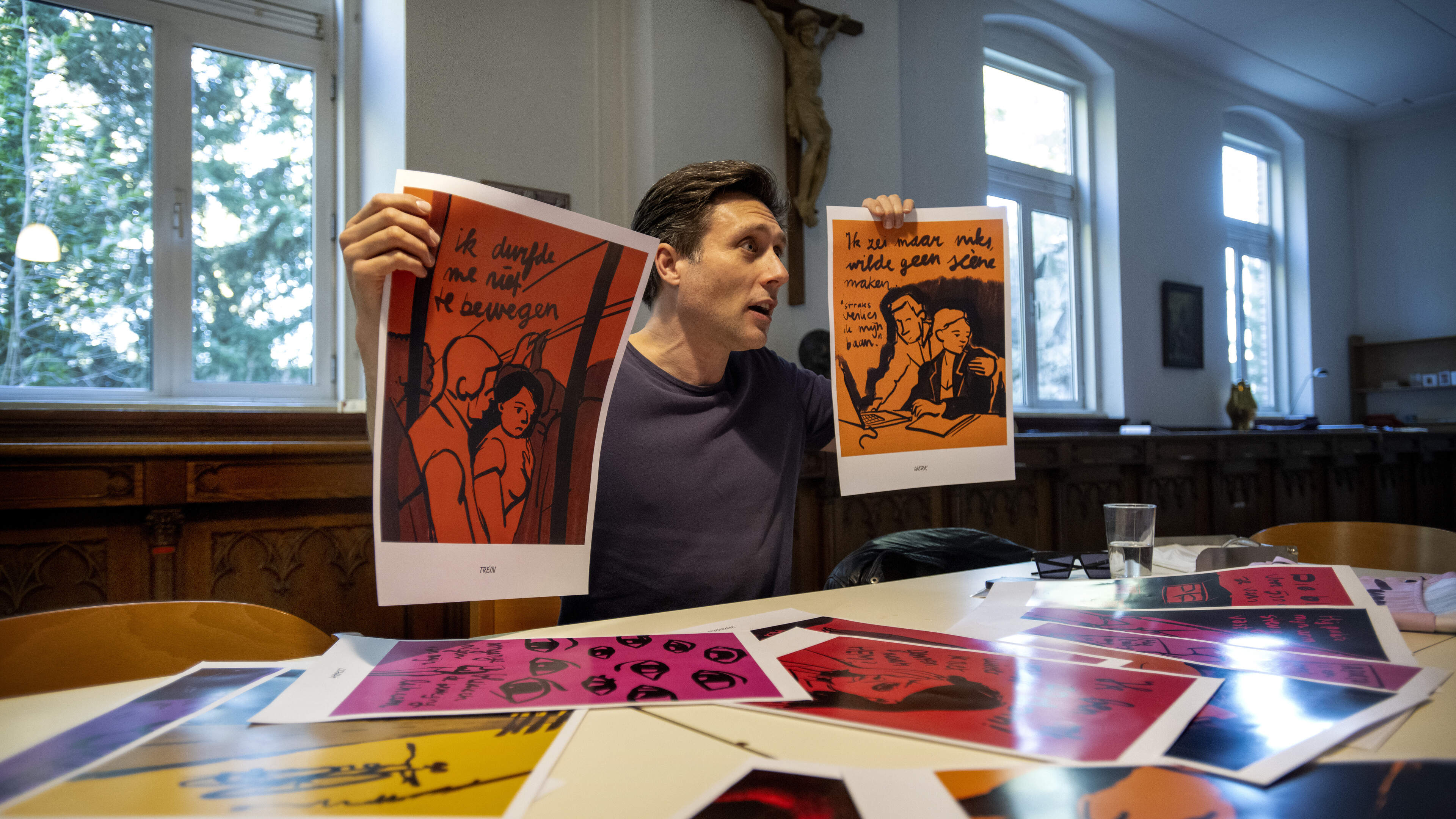 Alternatieve kruisweg in Wittem brengt lijdensweg van mishandelde vrouwen op indringende wijze in be