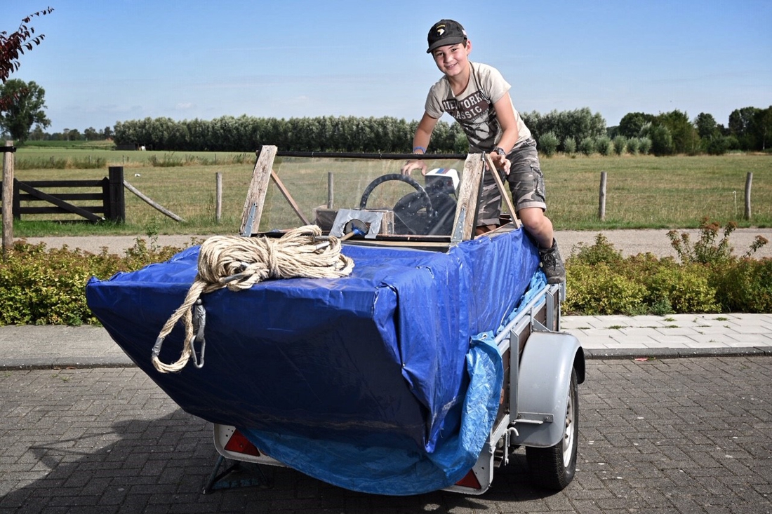 Stan (13) uit Leveroy heeft liever boormachine dan Playstation voor zijn verjaardag