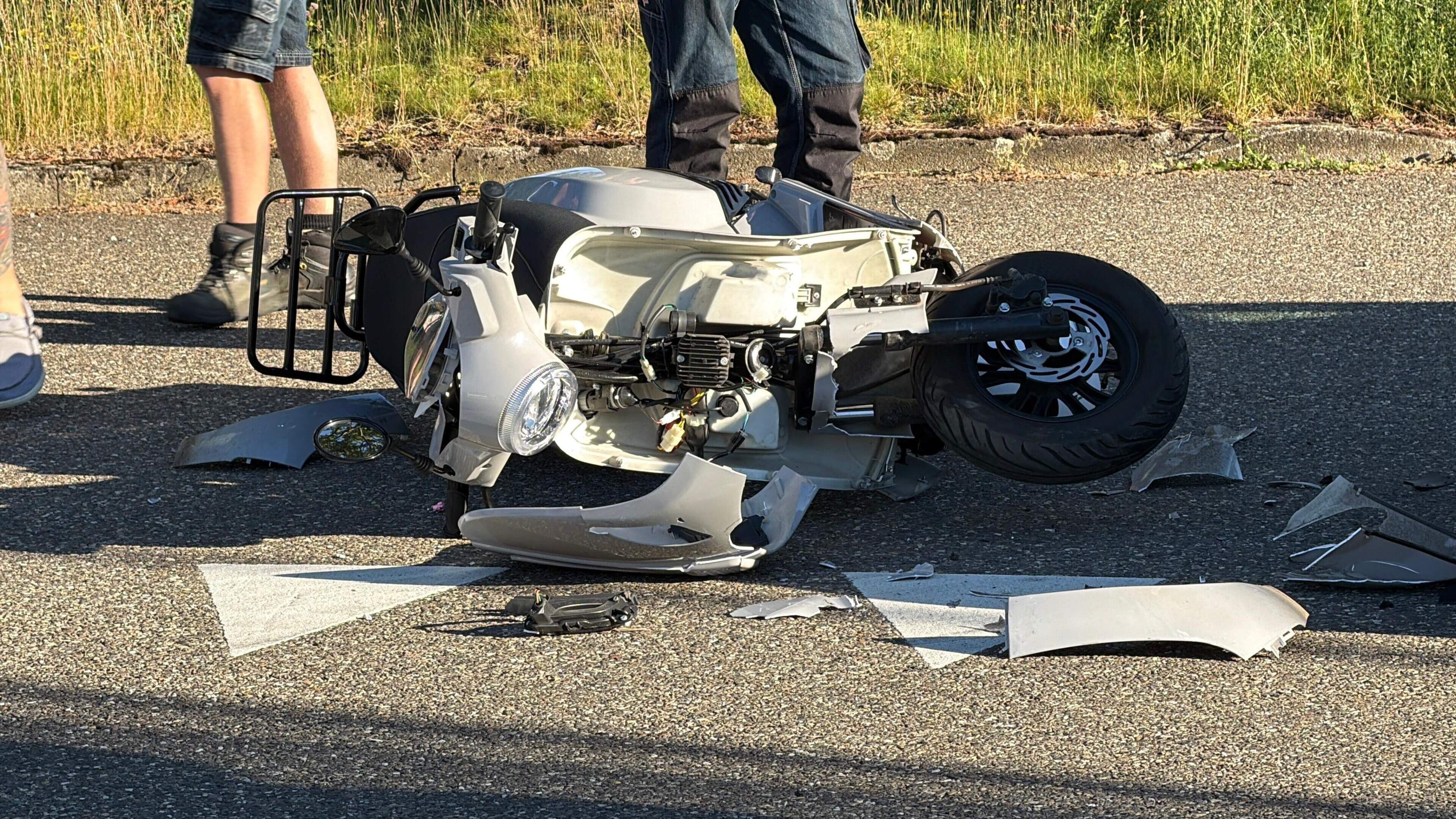 Scooterrijder gewond bij aanrijding met auto in Heerlen