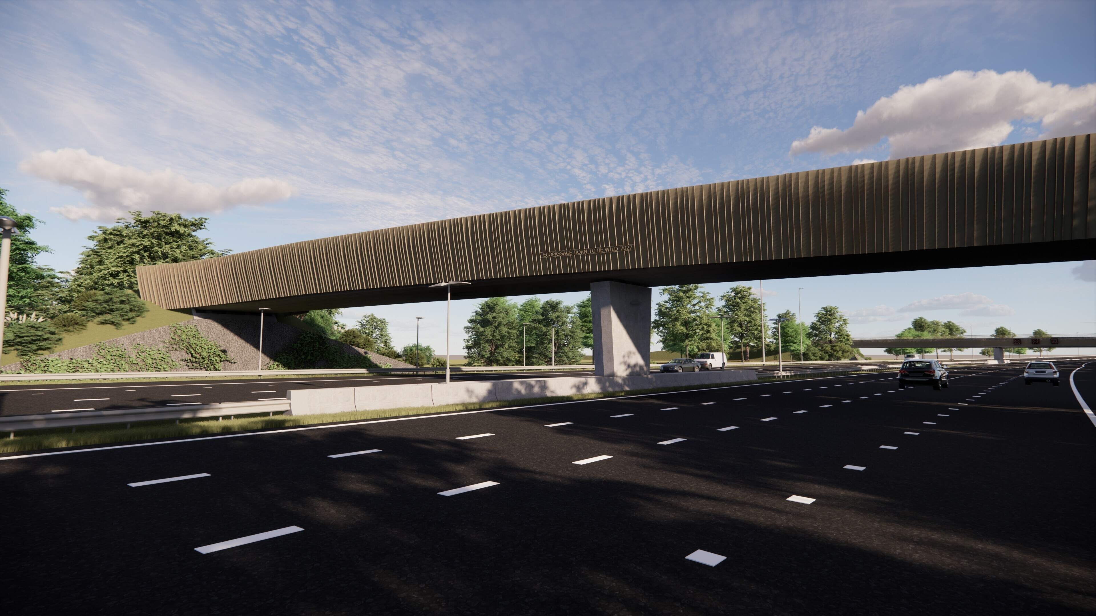 Namen voor natuurbruggen over A2 bekend: vleermuis kan straks de snelweg oversteken bij Aw-Kirk of M