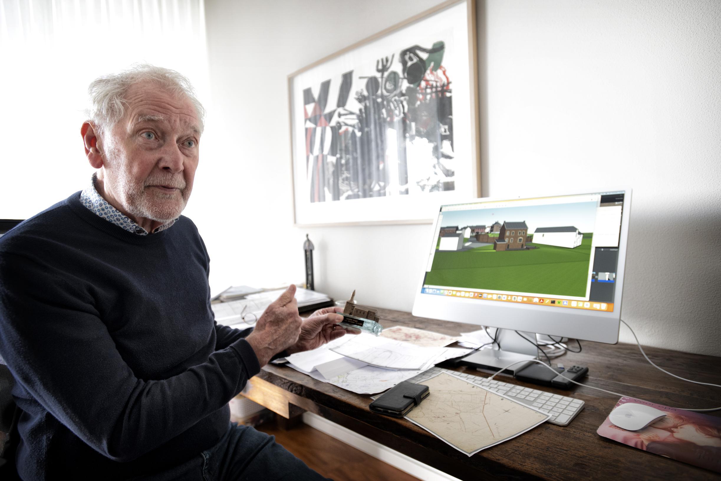 Hub (76) bouwt gestaag aan een digitale wandeling door het Schinnen van 1925