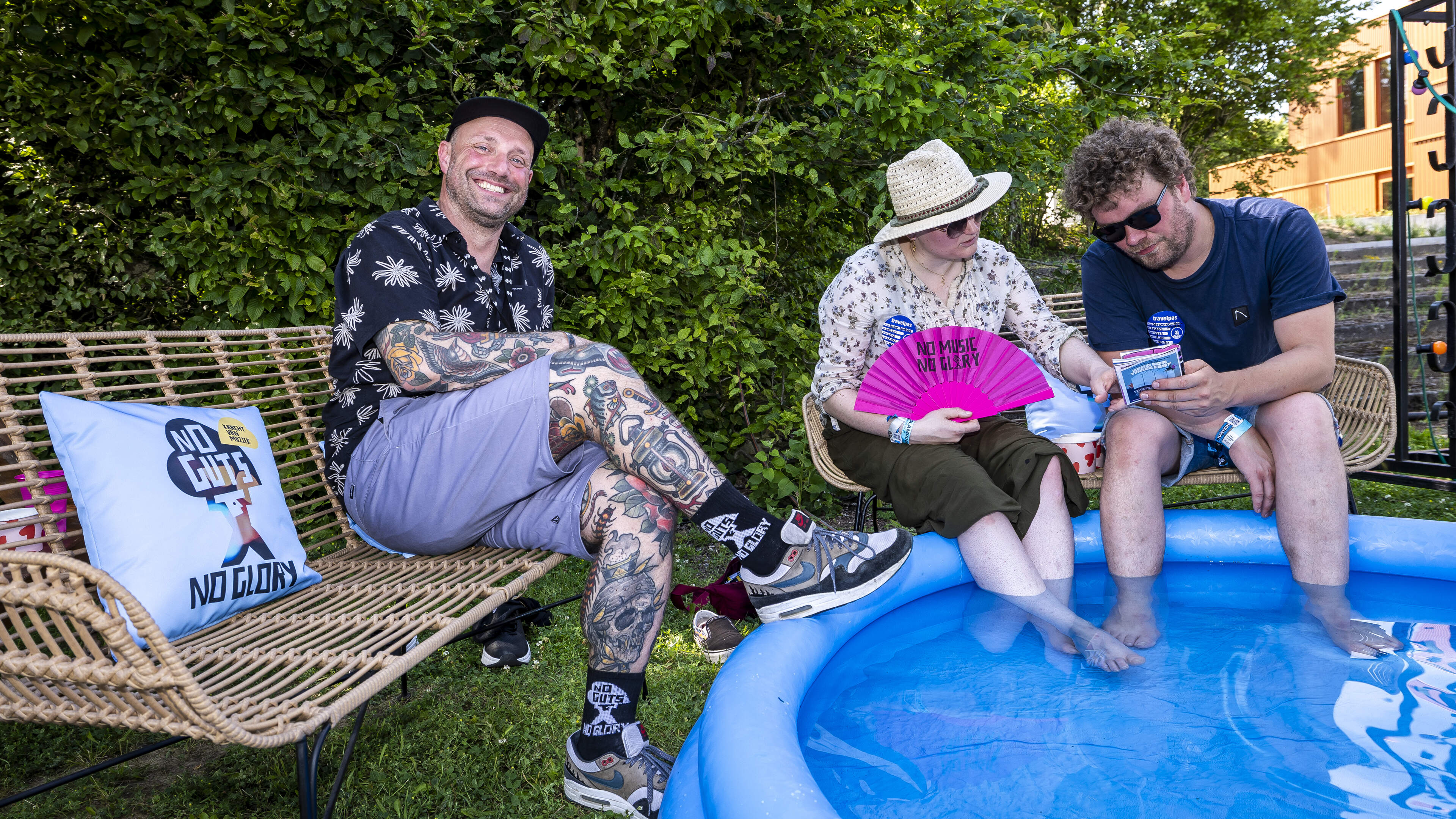Niek Murray was festivalmanager op Pinkpop, maar helpt er nu om de wensen van mensen met kanker uit 