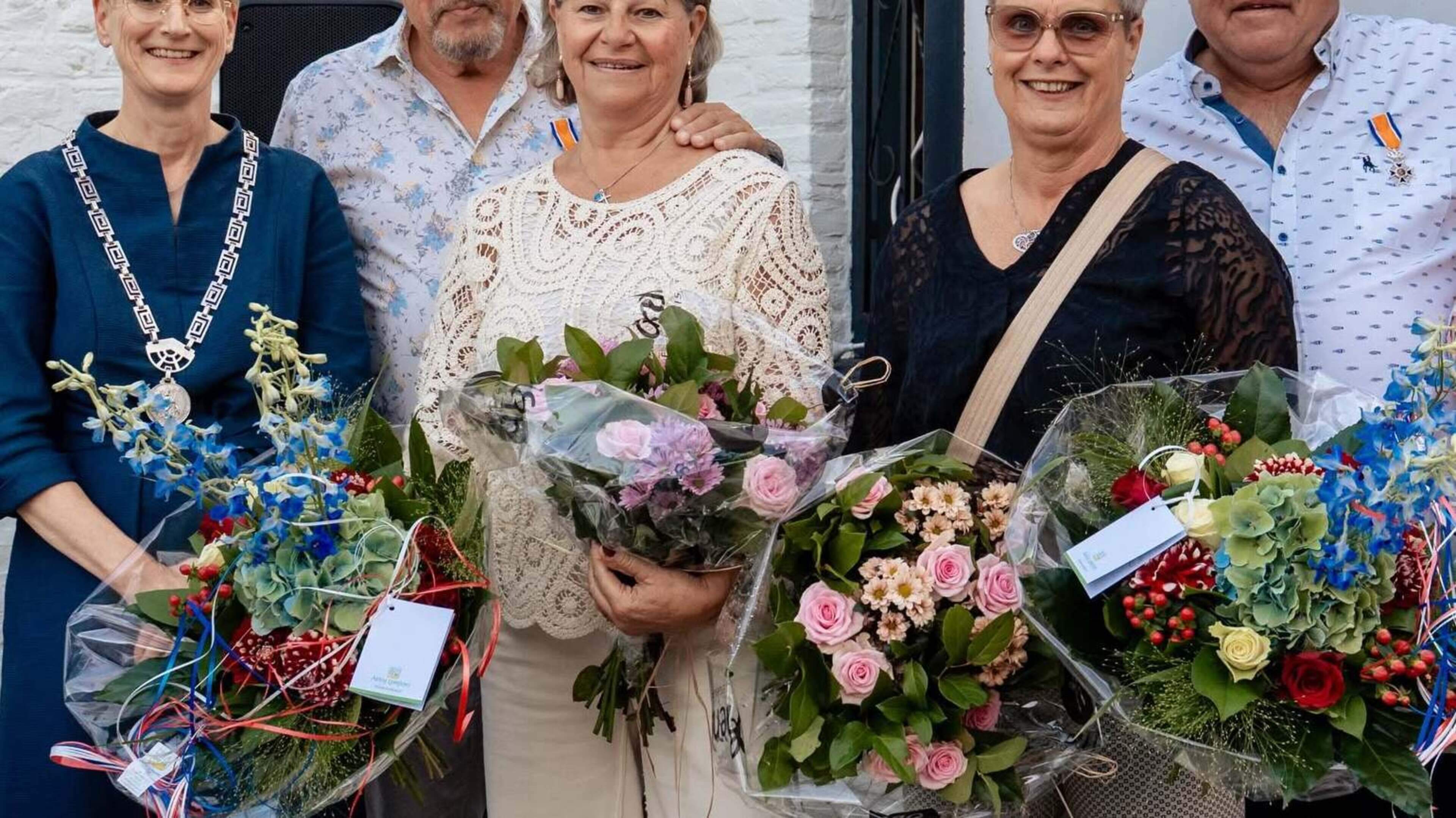 Koninklijke onderscheiding voor Heinz ter Haar en Ton van der Sleen