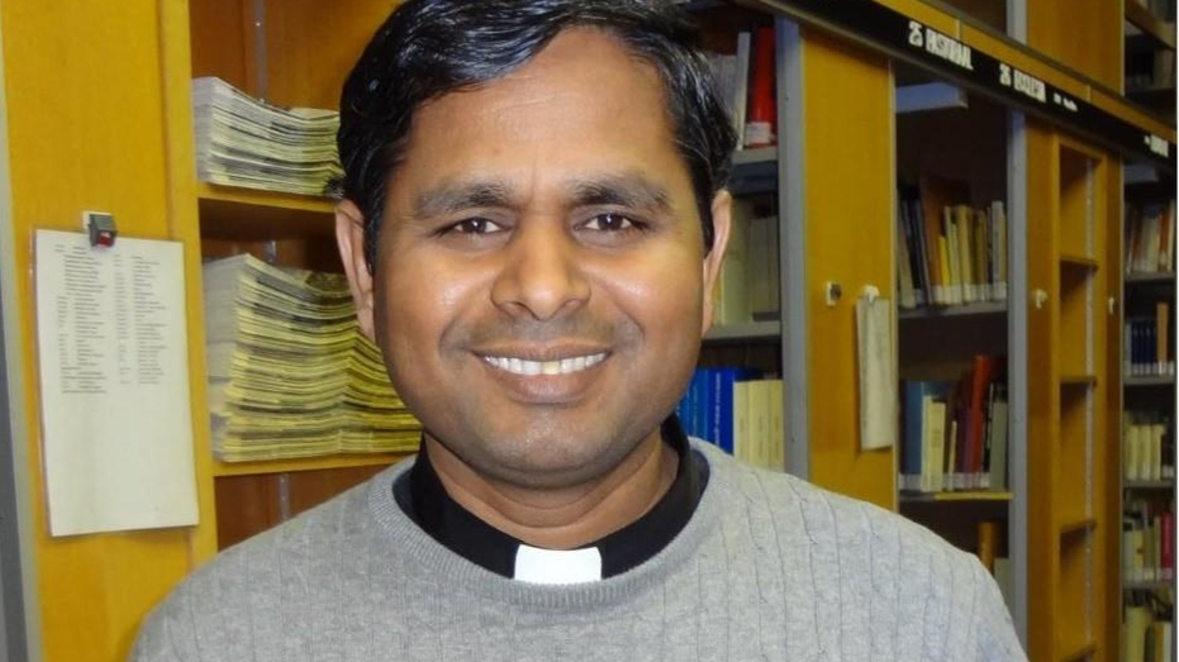 Amalraj Arockiam is de nieuwe pastoor voor cluster Stramproy...