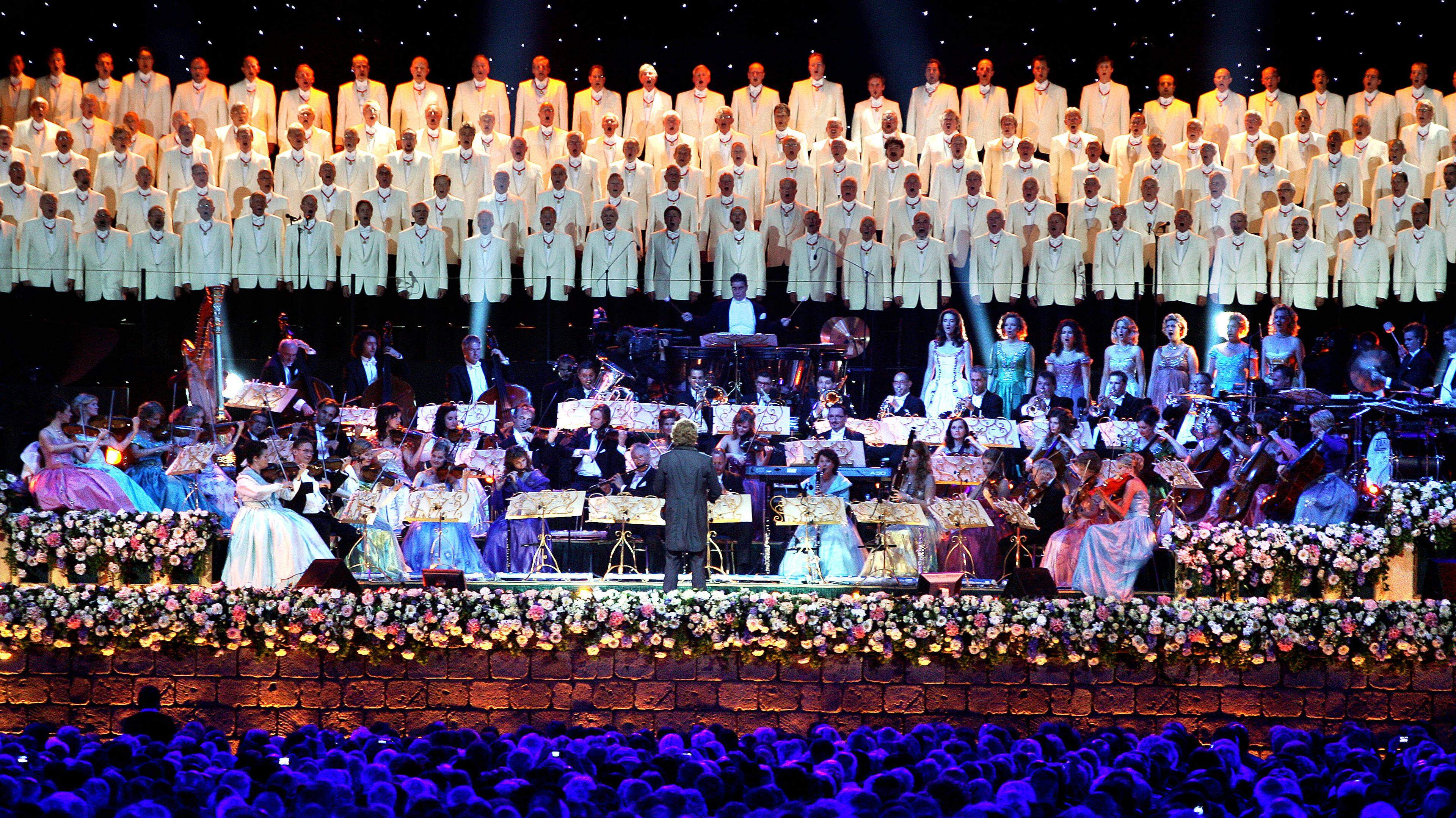 Zangers zonder ervaring kunnen meezingen in kerstconcert André Rieu