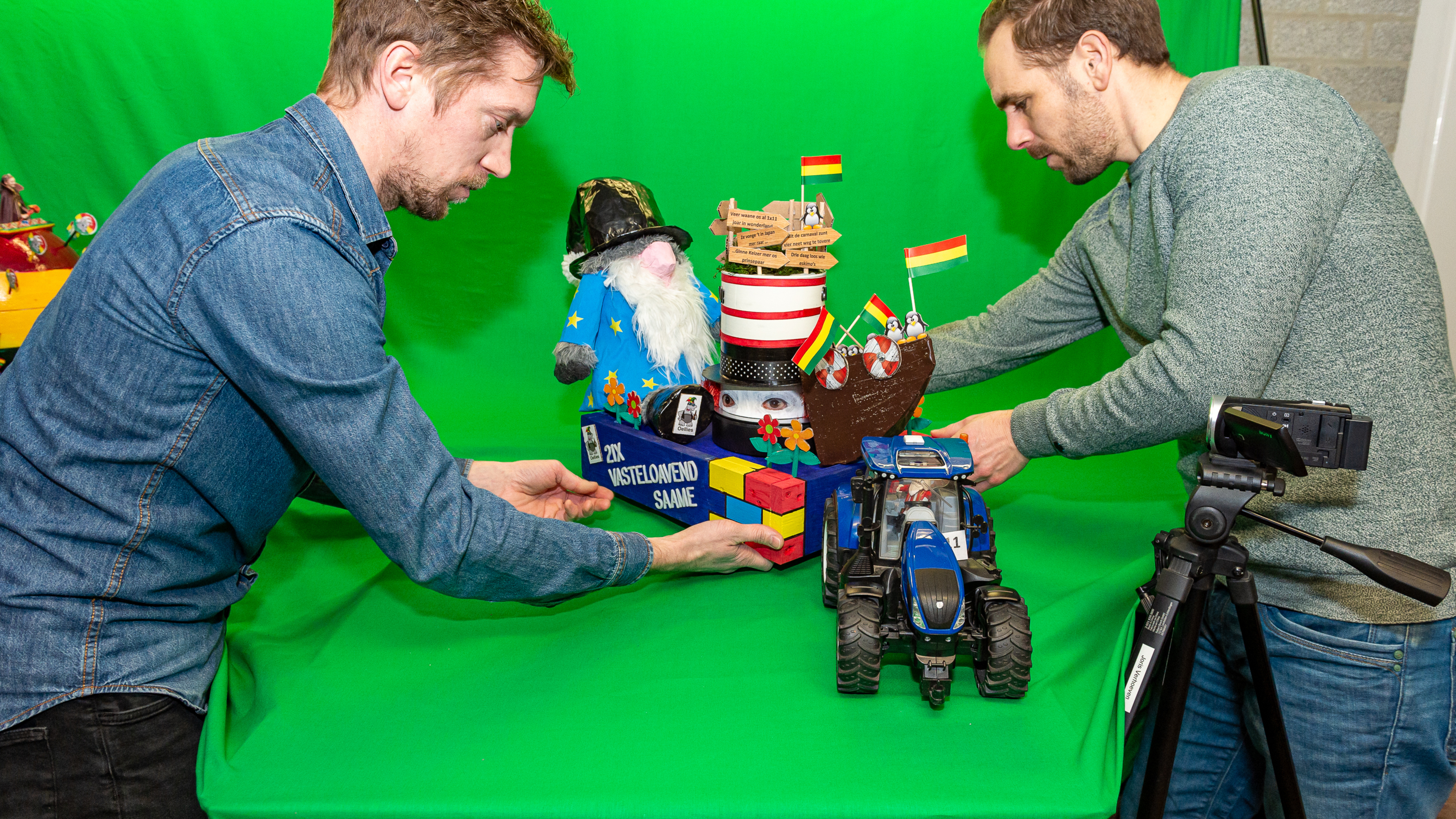 Mini carnavalswagens, loopgroepen en einzelgängers uit Ransdaal zijn zondag online te bewonderen