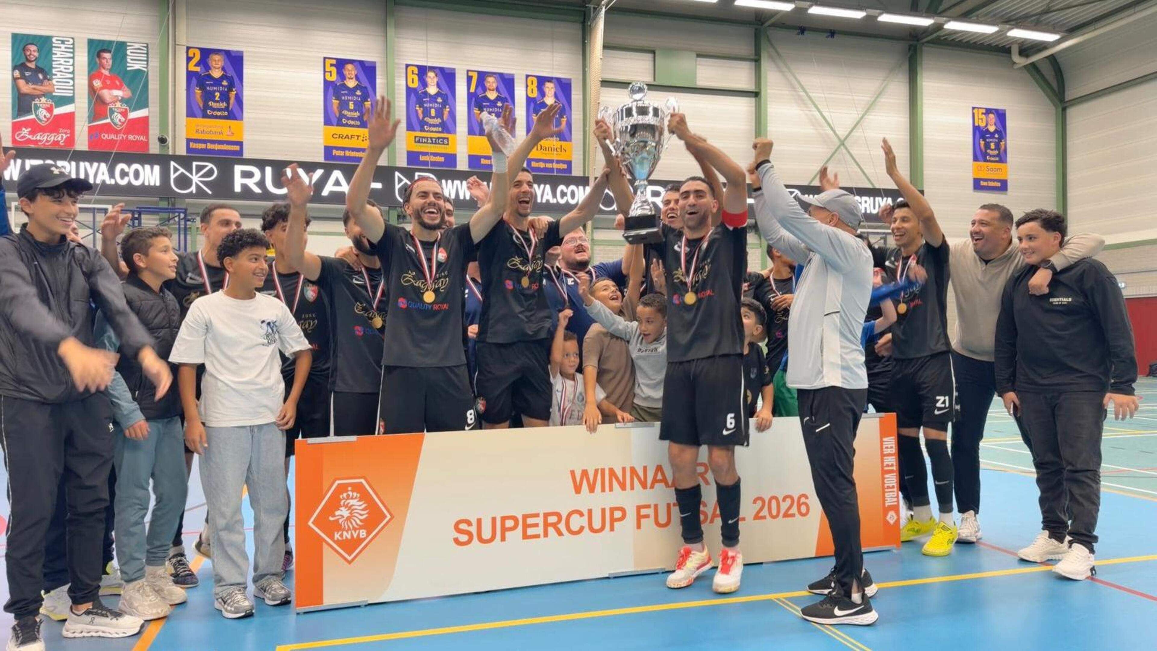 Tigers Roermond pakt met de supercup al de derde prijs van dit jaar: ‘Ik heb deze wedstrijd gebruikt