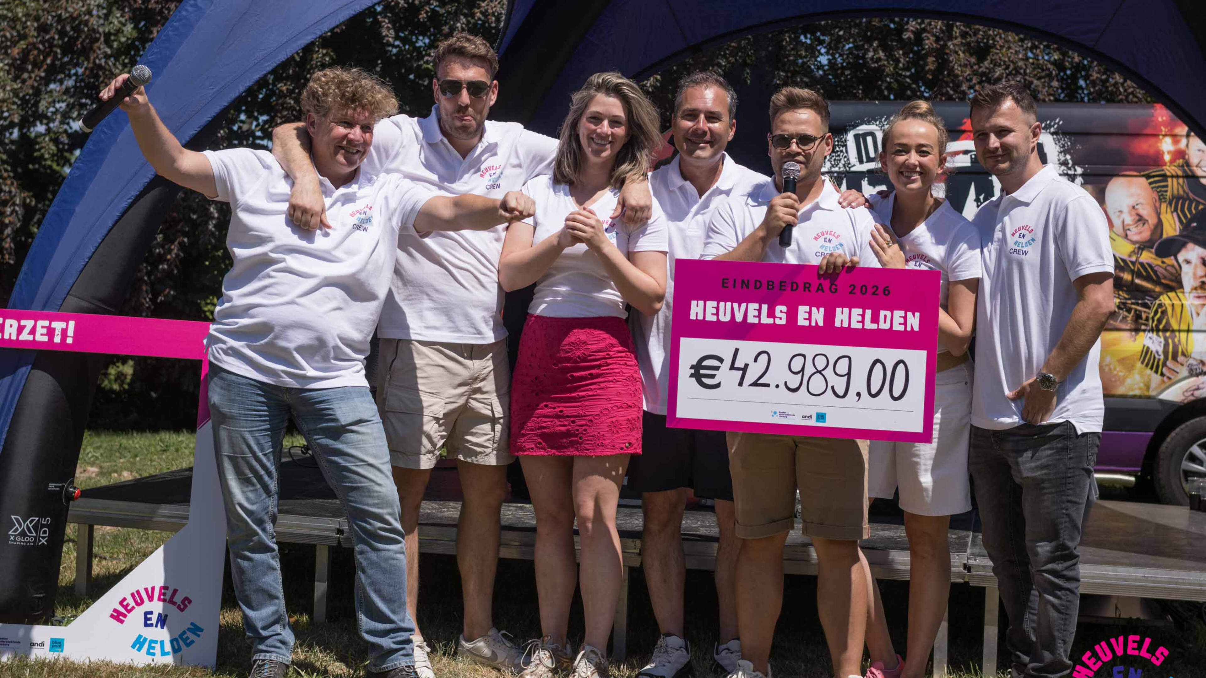 Heuvels en Helden brengt 42.989 euro op voor kankeronderzoek in Limburg