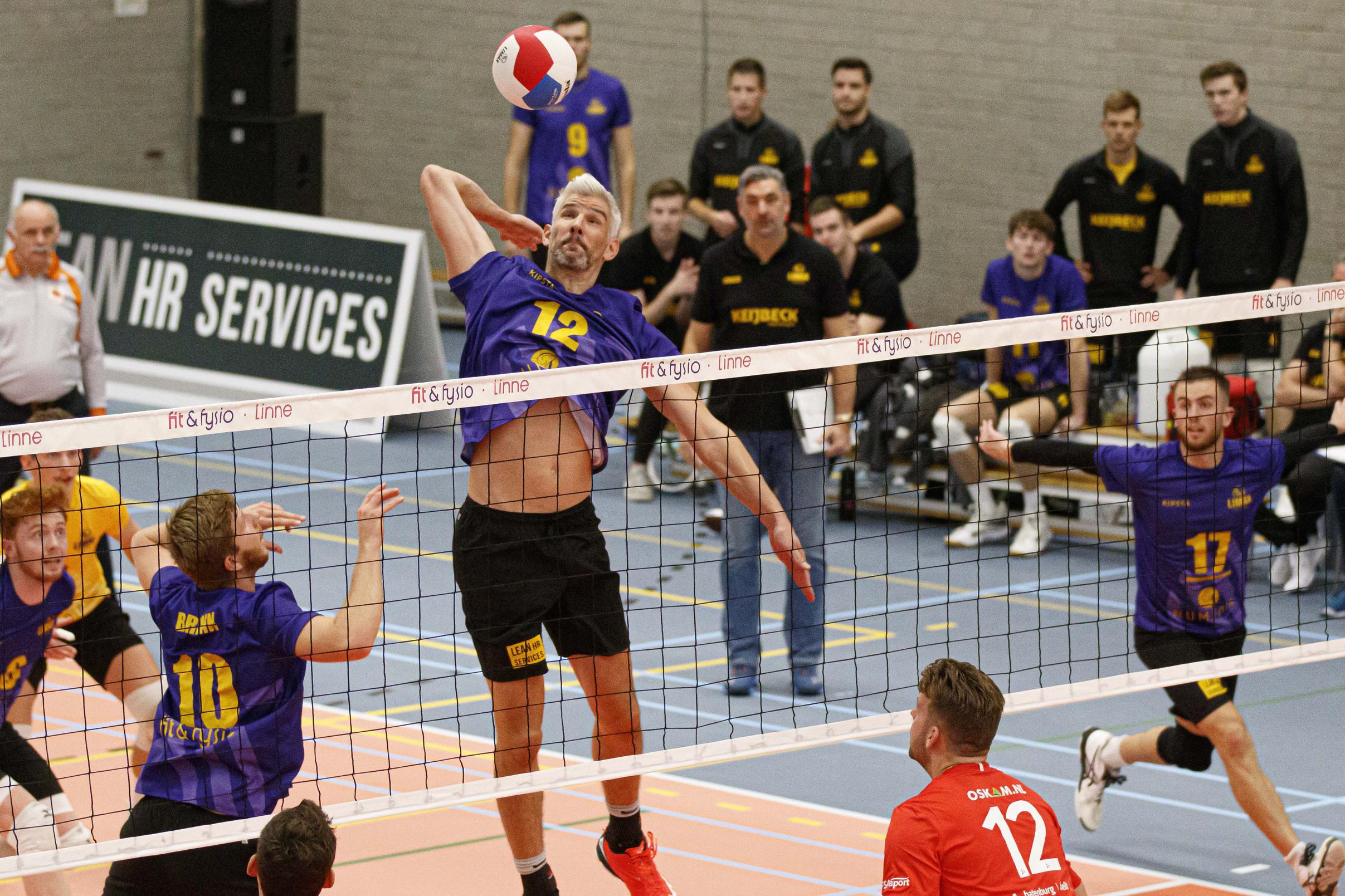 Volleyballers VC Limax beginnen sterk aan seizoen en streven naar ‘minimaal vierde plaats’