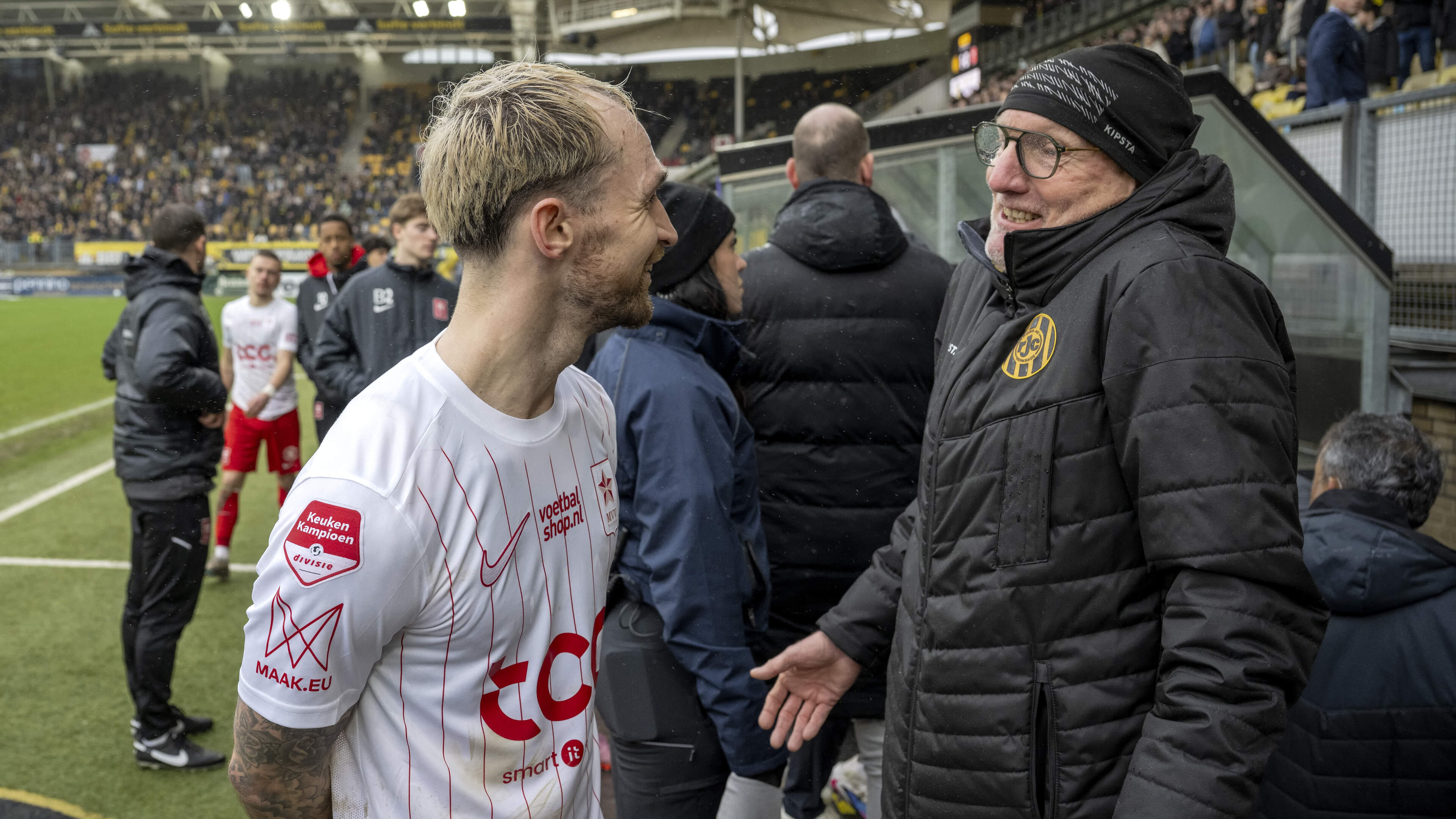 Robert Klaasen staat voor zijn tiende MVV-Roda en kent de lading: ‘Misschien wel de mooiste derby va