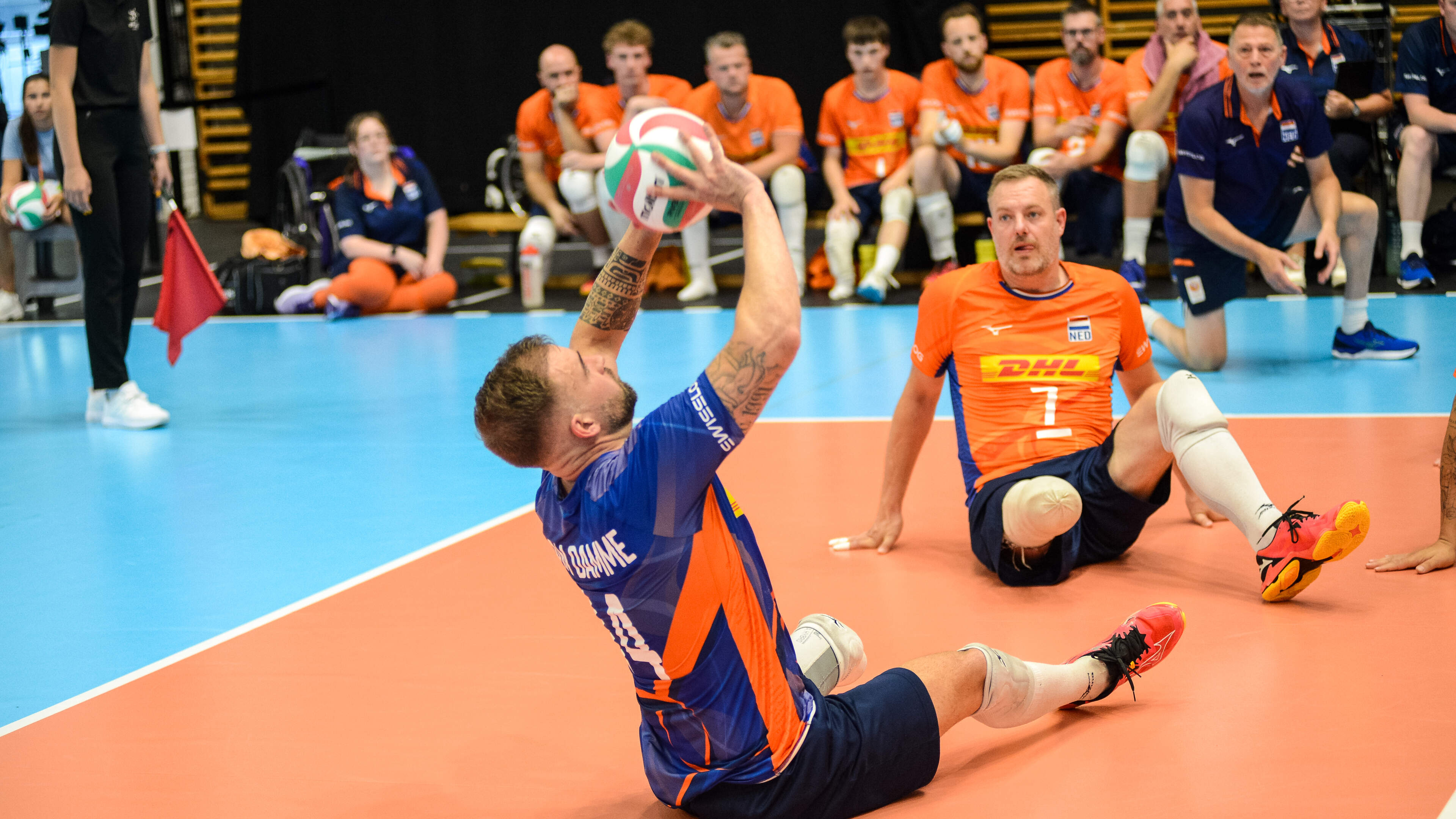 Loek Hendrix, boegbeeld van Holyoke en Oranje, wil zitvolleybal uit het slop halen: ‘Ik wil het laag