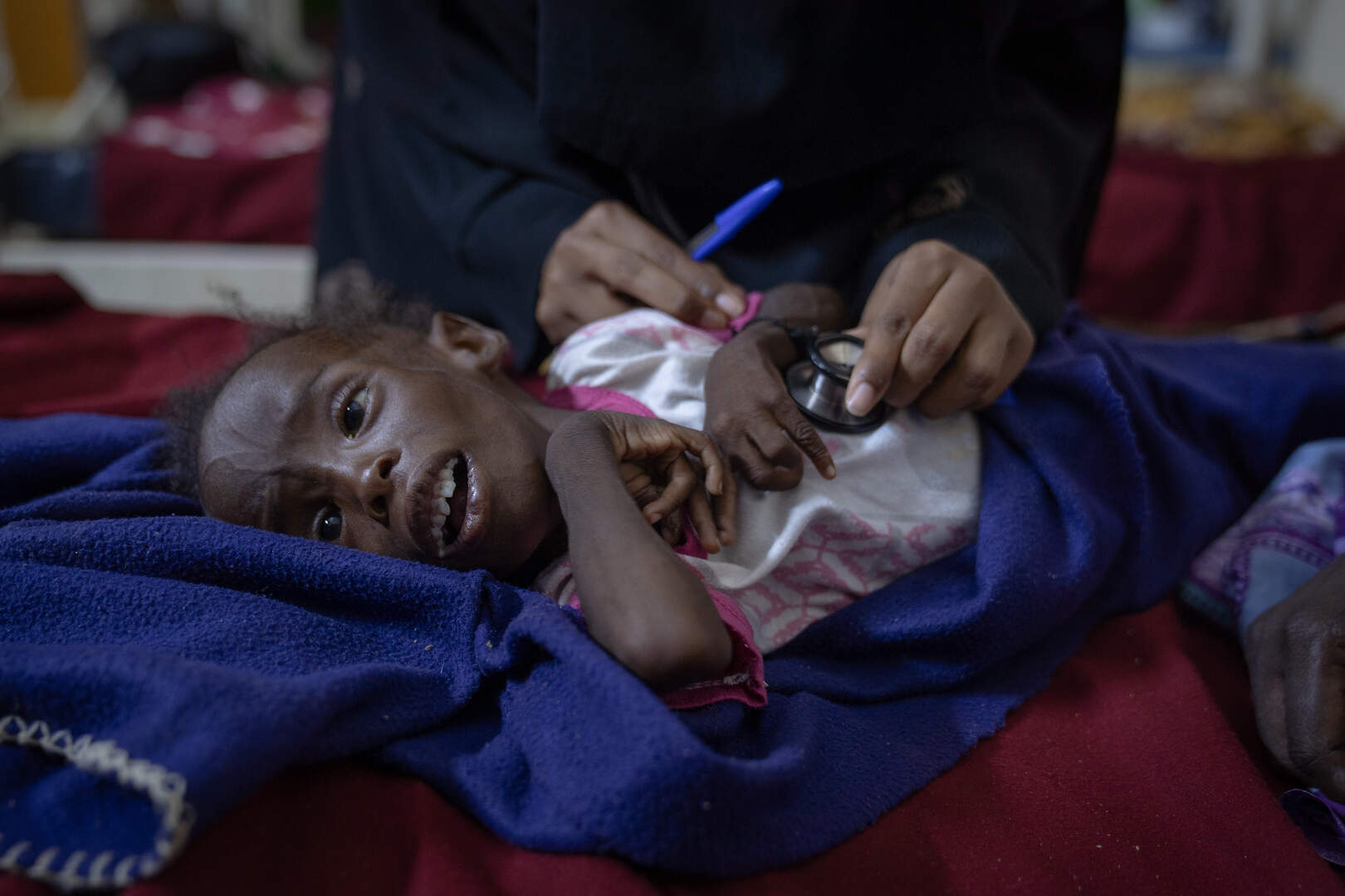 Migratiestromen aan de grenzen van Soedan