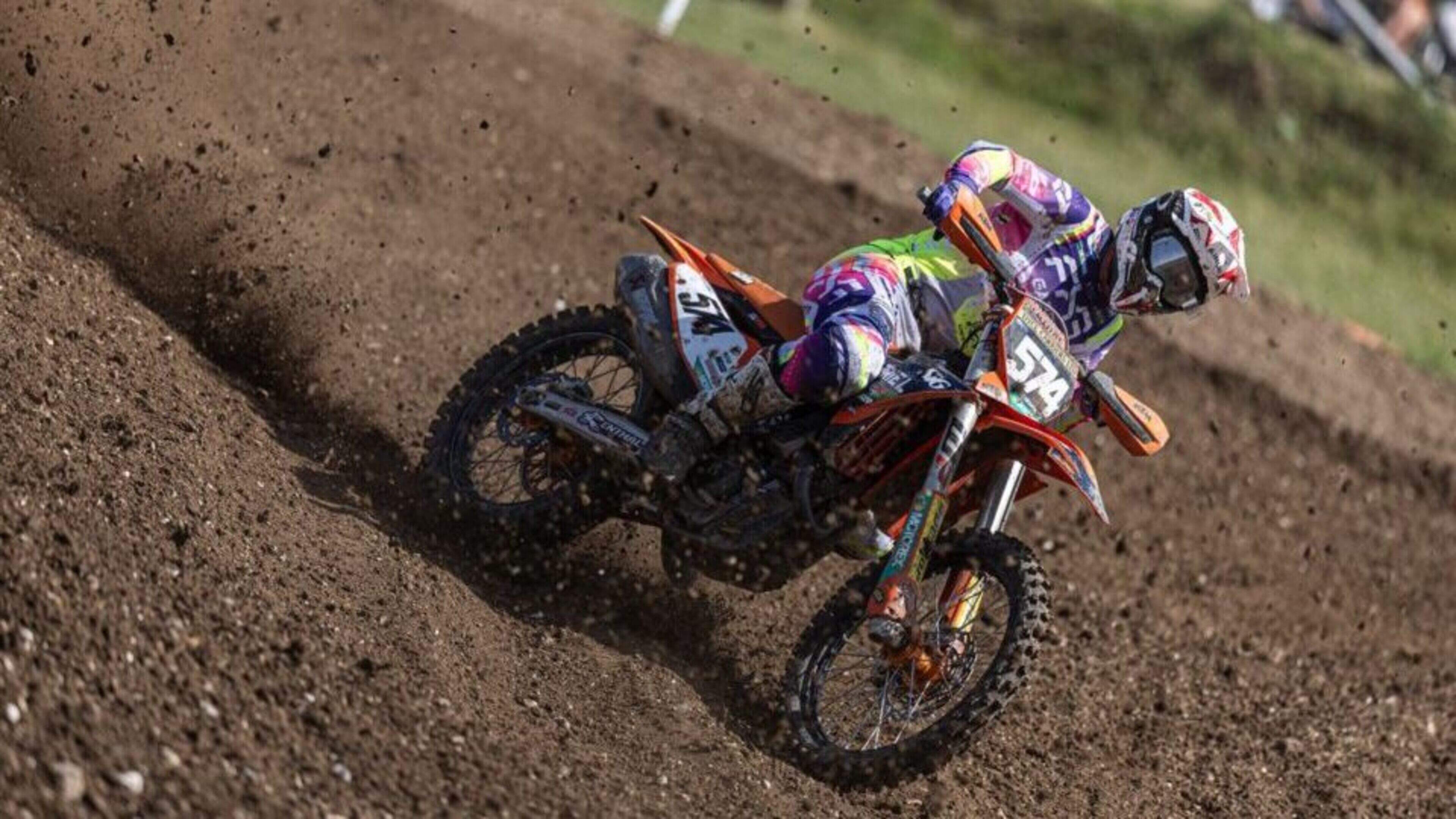 Motorcrosser Gyan Doensen breekt enkel, seizoen vroegtijdig ten einde