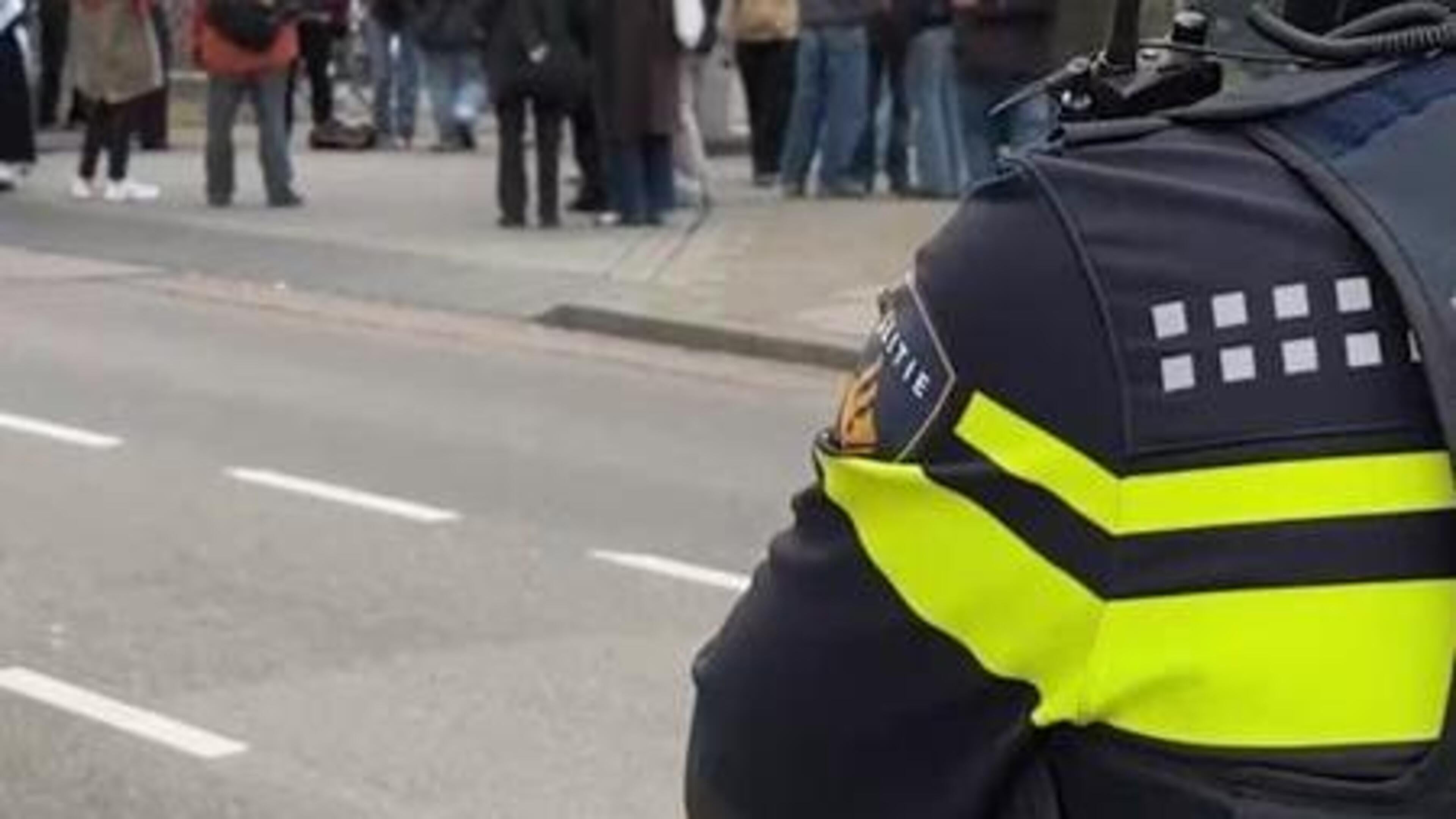 Demonstratie universiteit Maastricht