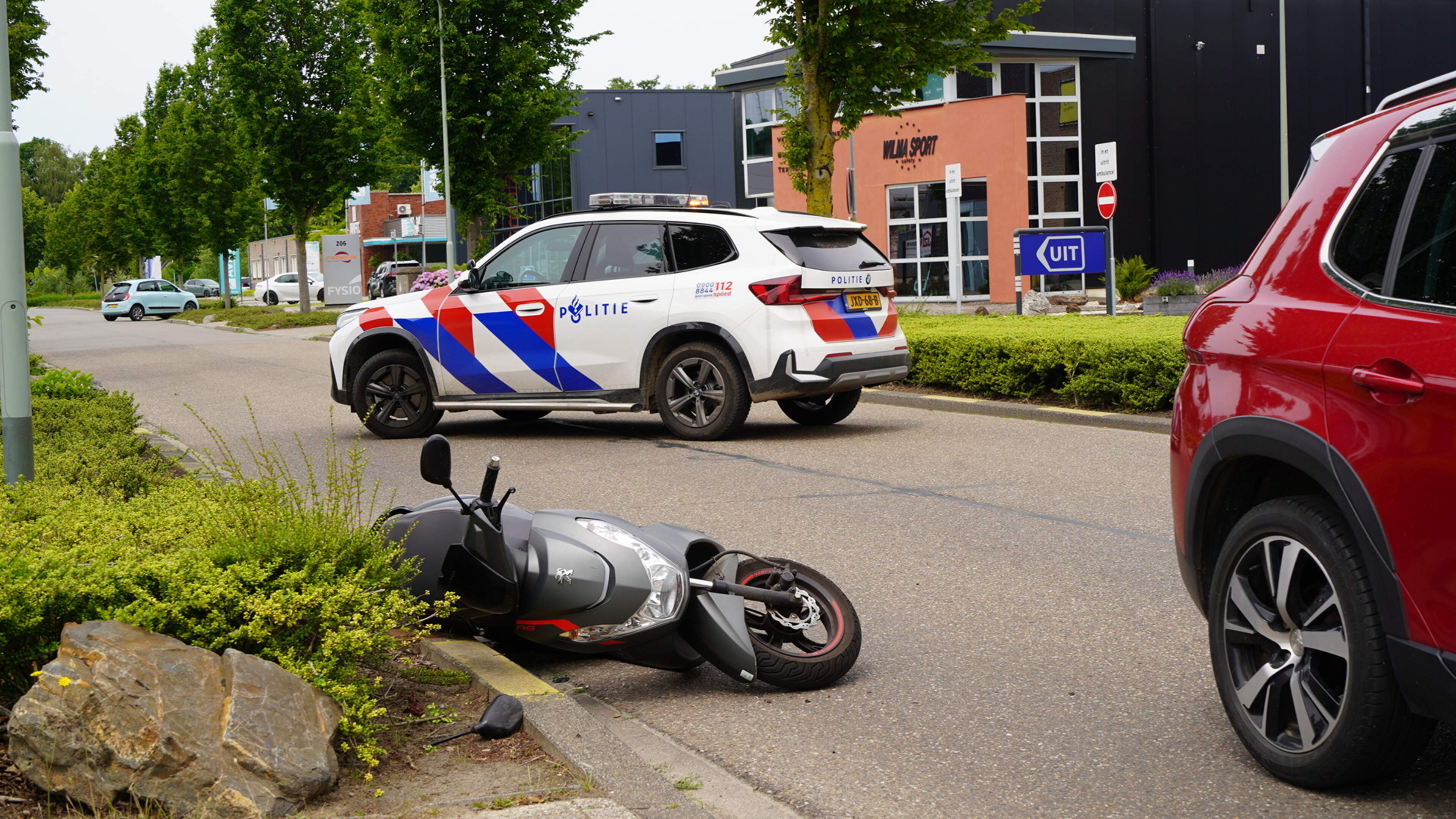 Scooterrijder gewond na val in Panningen