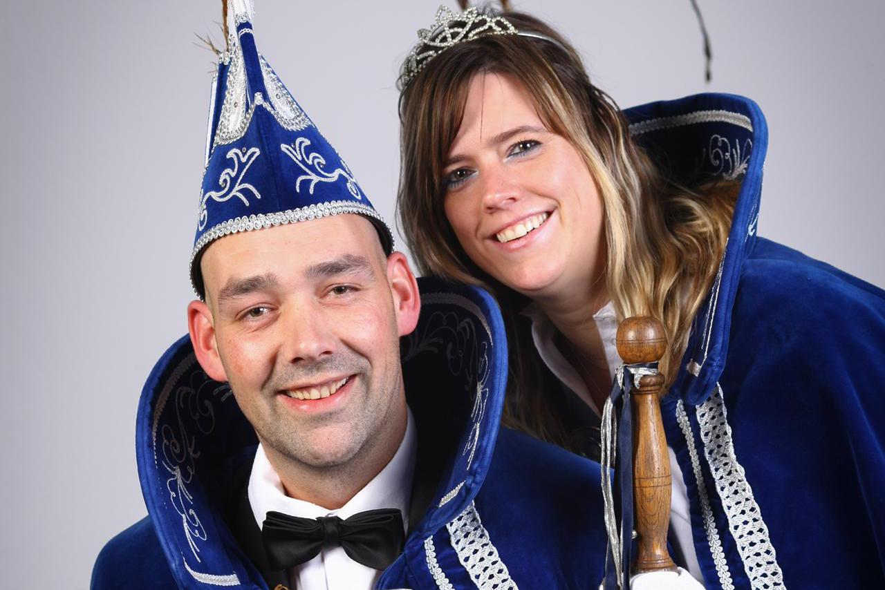 Prinsenpaar Tim en Marieke deelt heerschappij over de Vöskes in Meerlo