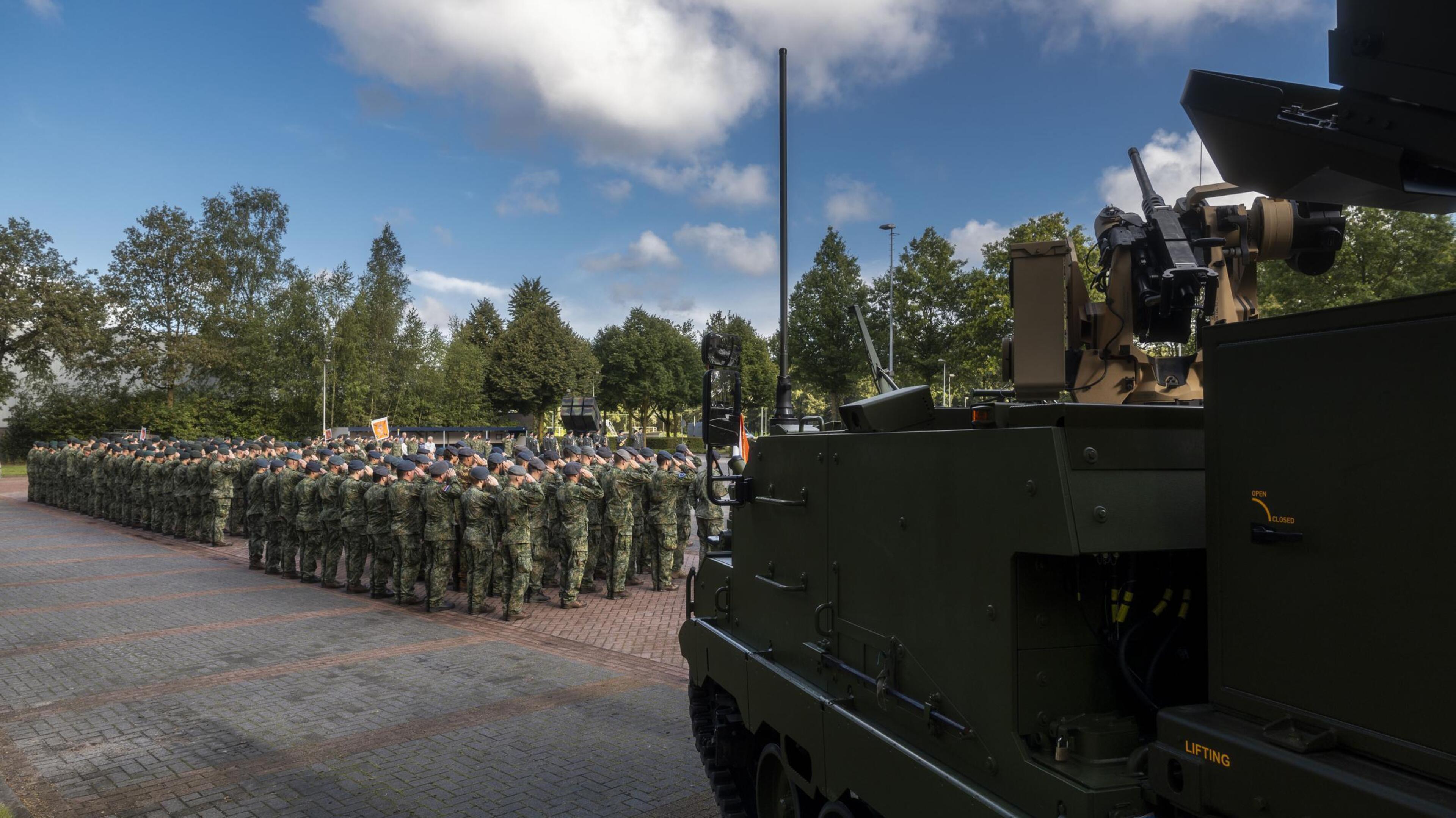 Kazerne Vredepeel breidt uit met nieuwe eenheden voor de luchtverdediging