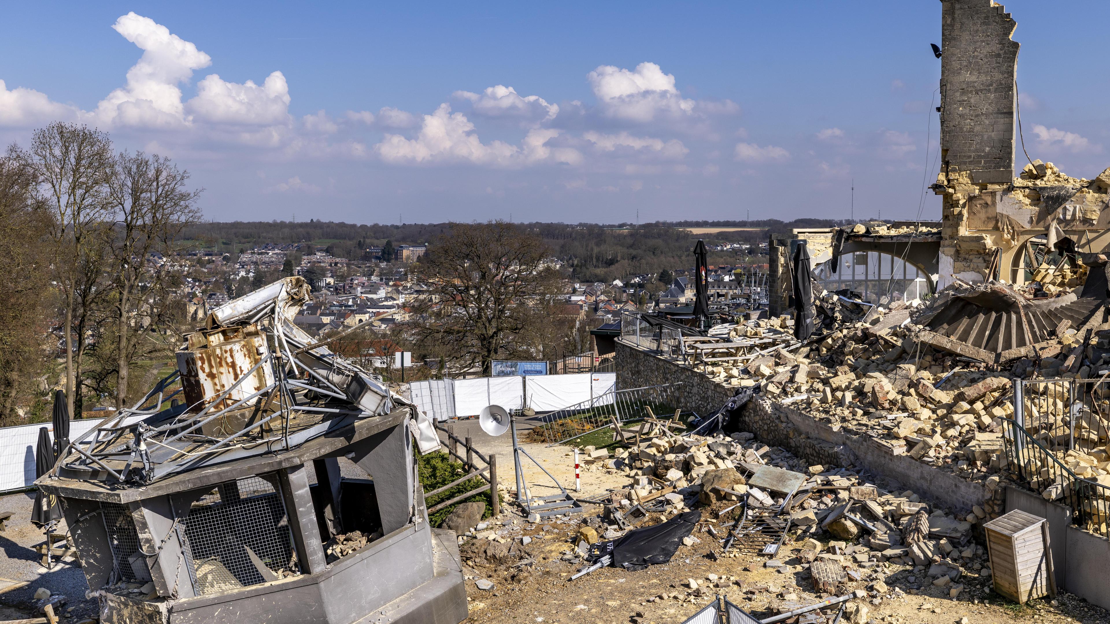 Laatste stukje Wilhelminatoren op instorten: Valkenburg gaat steunbeer afbreken