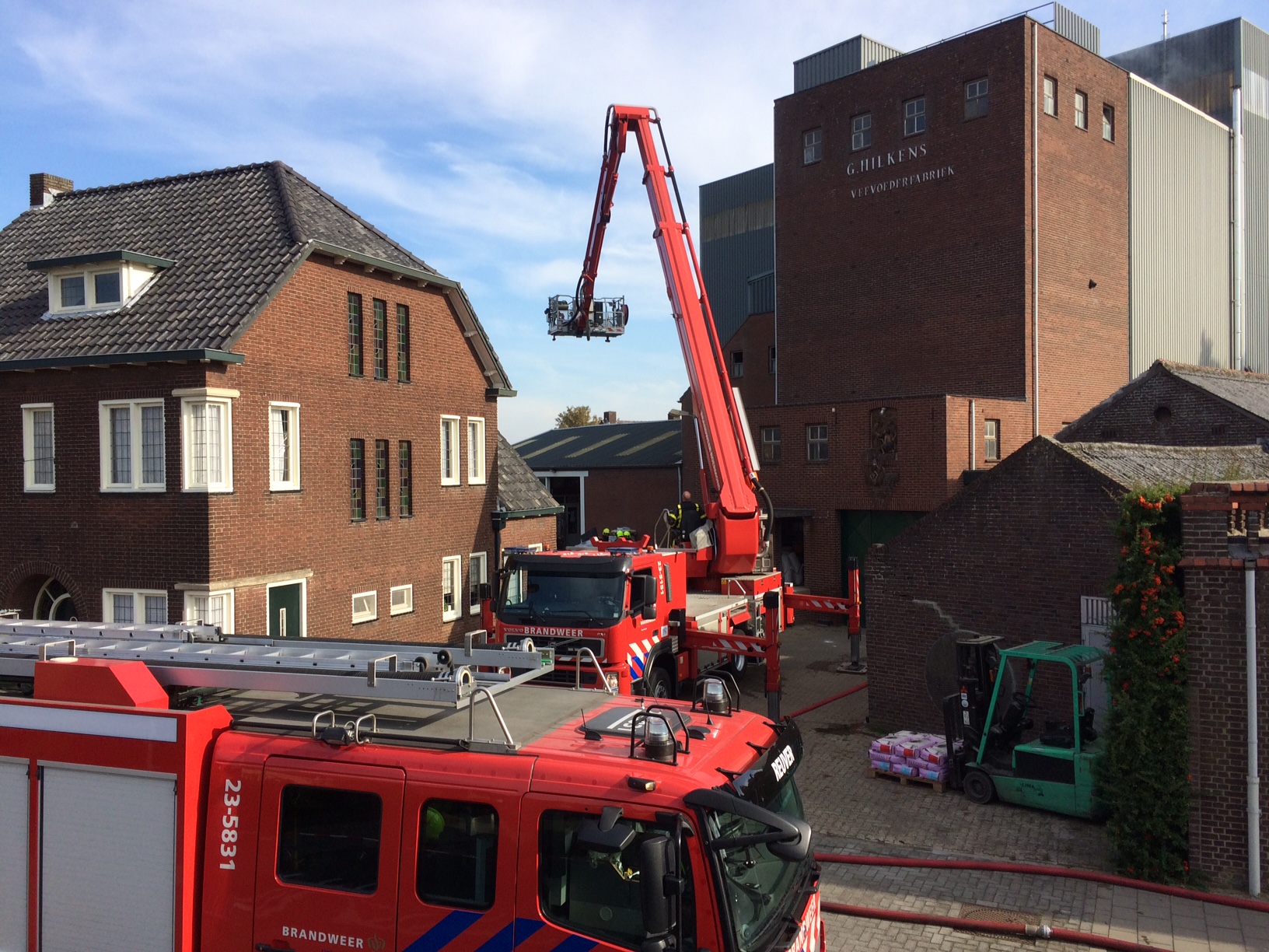 Woning in Swalmen getroffen door nachtelijke brand