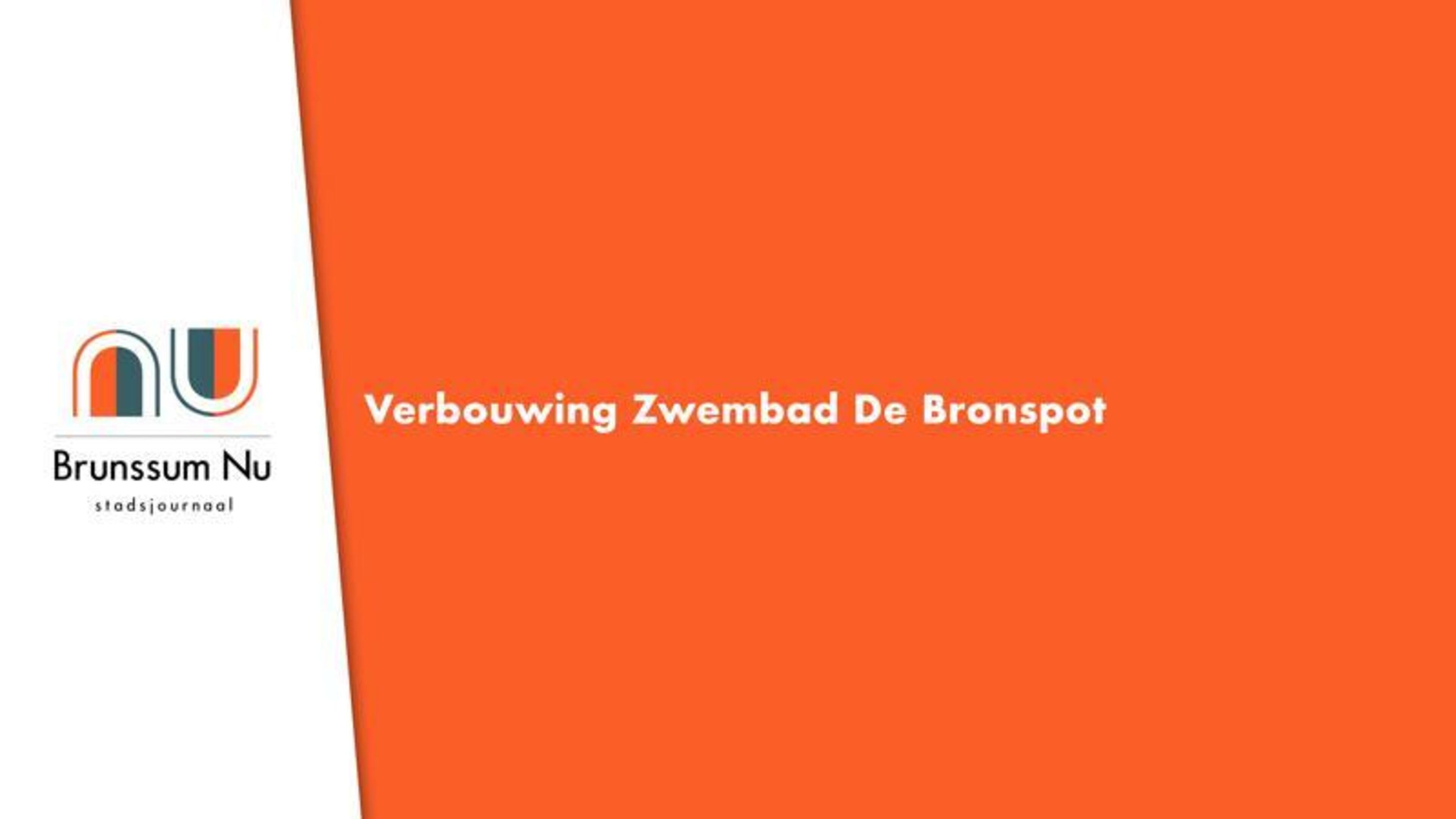 Verbouwing zwembad De Bronspot