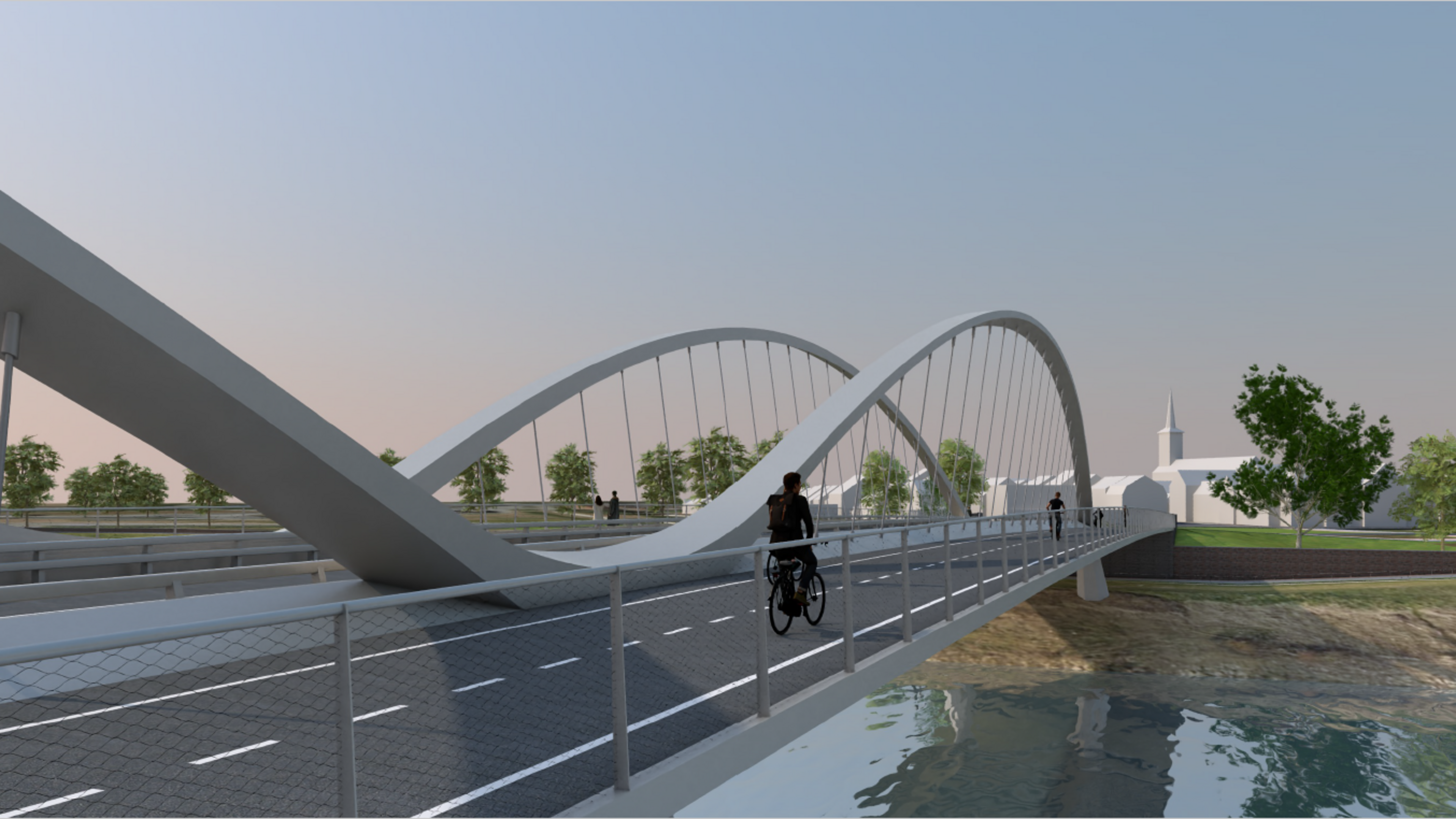 Werkzaamheden van start: Over twee jaar ligt er tussen Roosteren en Maaseik een compleet nieuwe brug