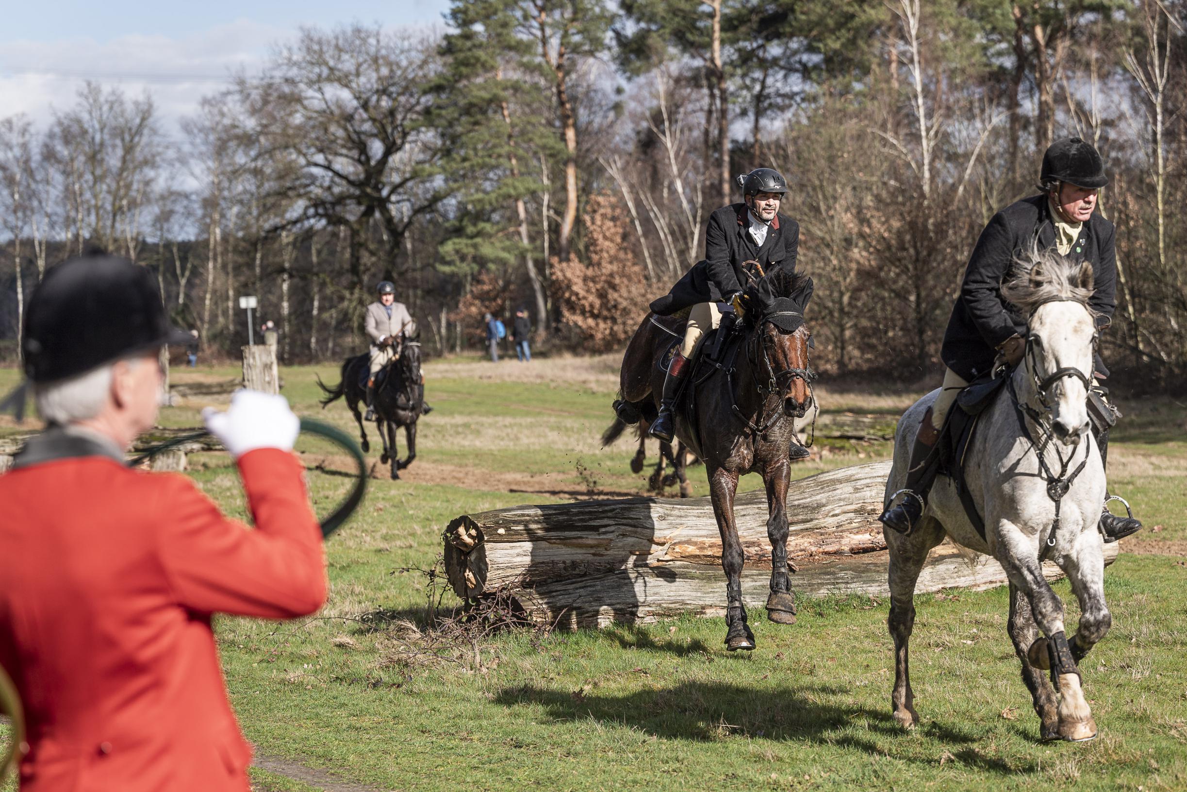 Sportieve jachtpartij in Herkenbosch, doorspekt met traditie en etiquette