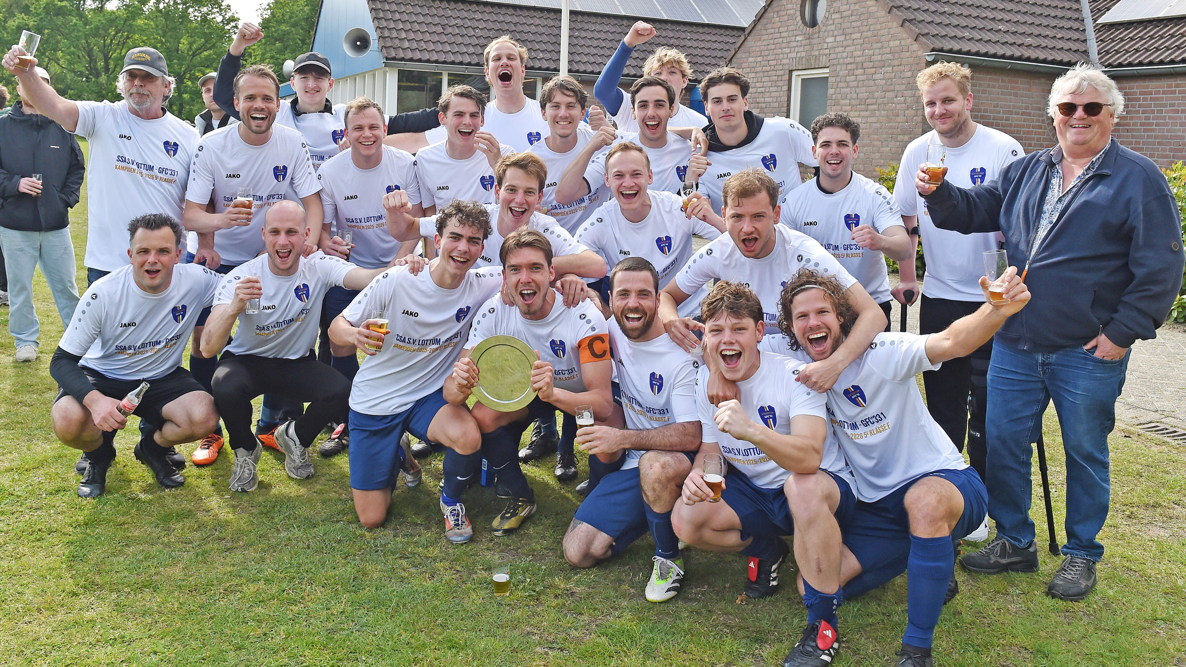 Kampioenschap Lottum/GFC’33 wordt niet verzilverd: einde aan prestatief voetbal in Lottum en Grubben