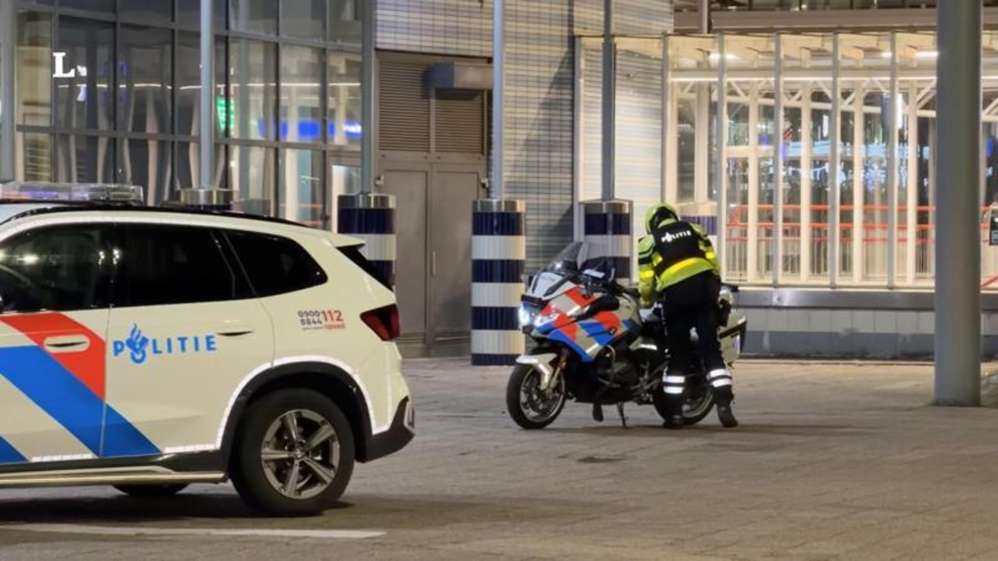 Politieactie op station Sittard