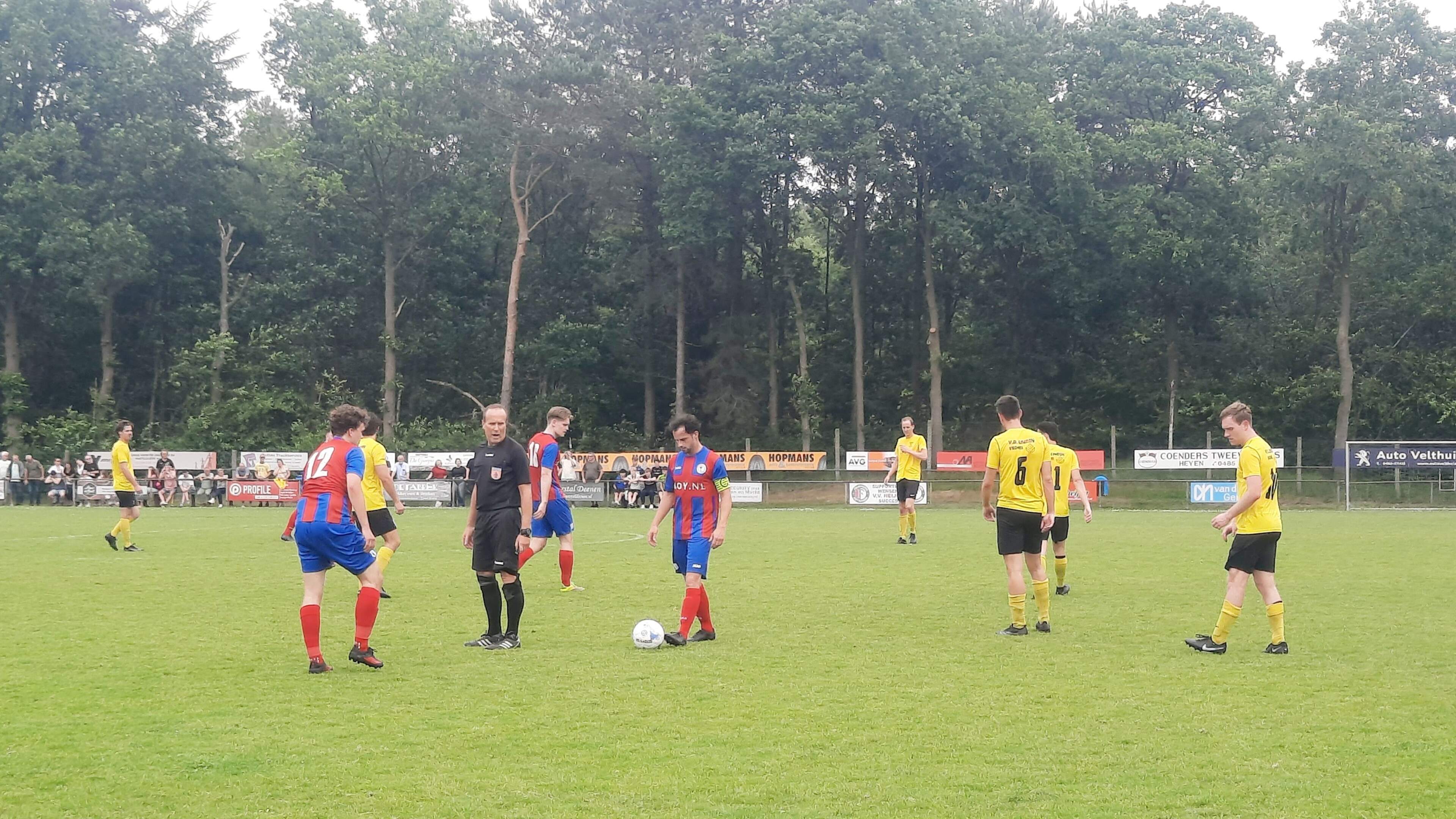 Heijen weer stap dichterbij de derde klasse: ‘Volgende week wordt het lastiger'