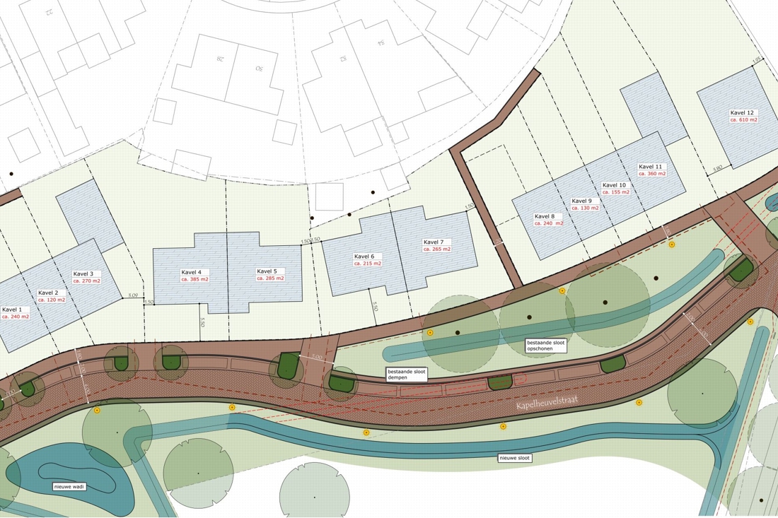 Plan voor twaalf woningen in Swartbroek