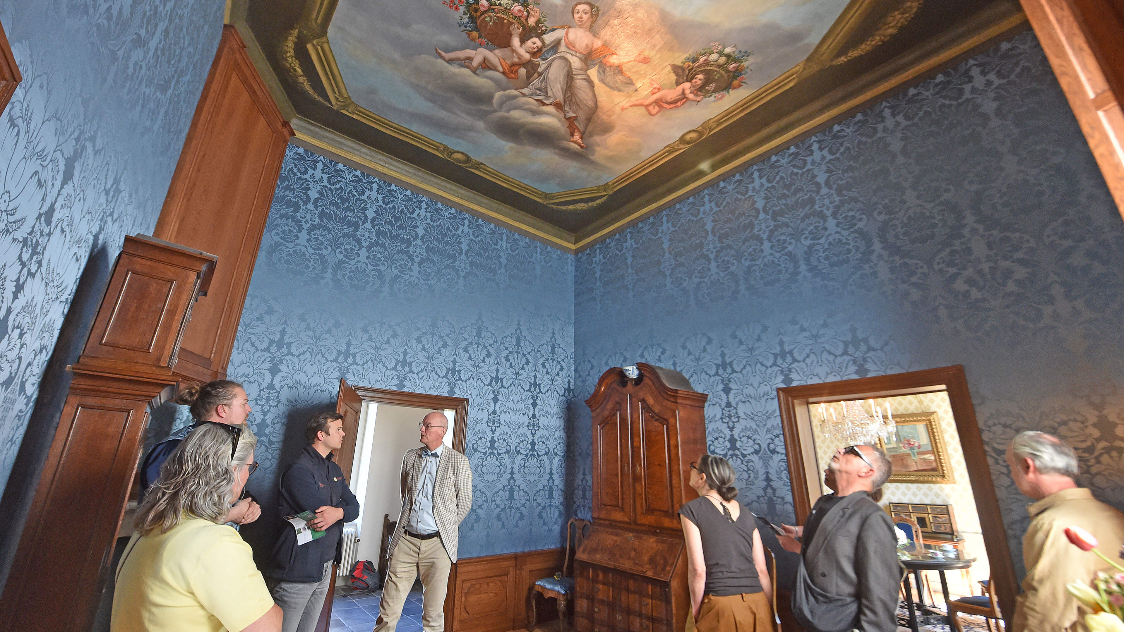 Gerestaureerde Florakamer in kasteel Arcen officieel heropend