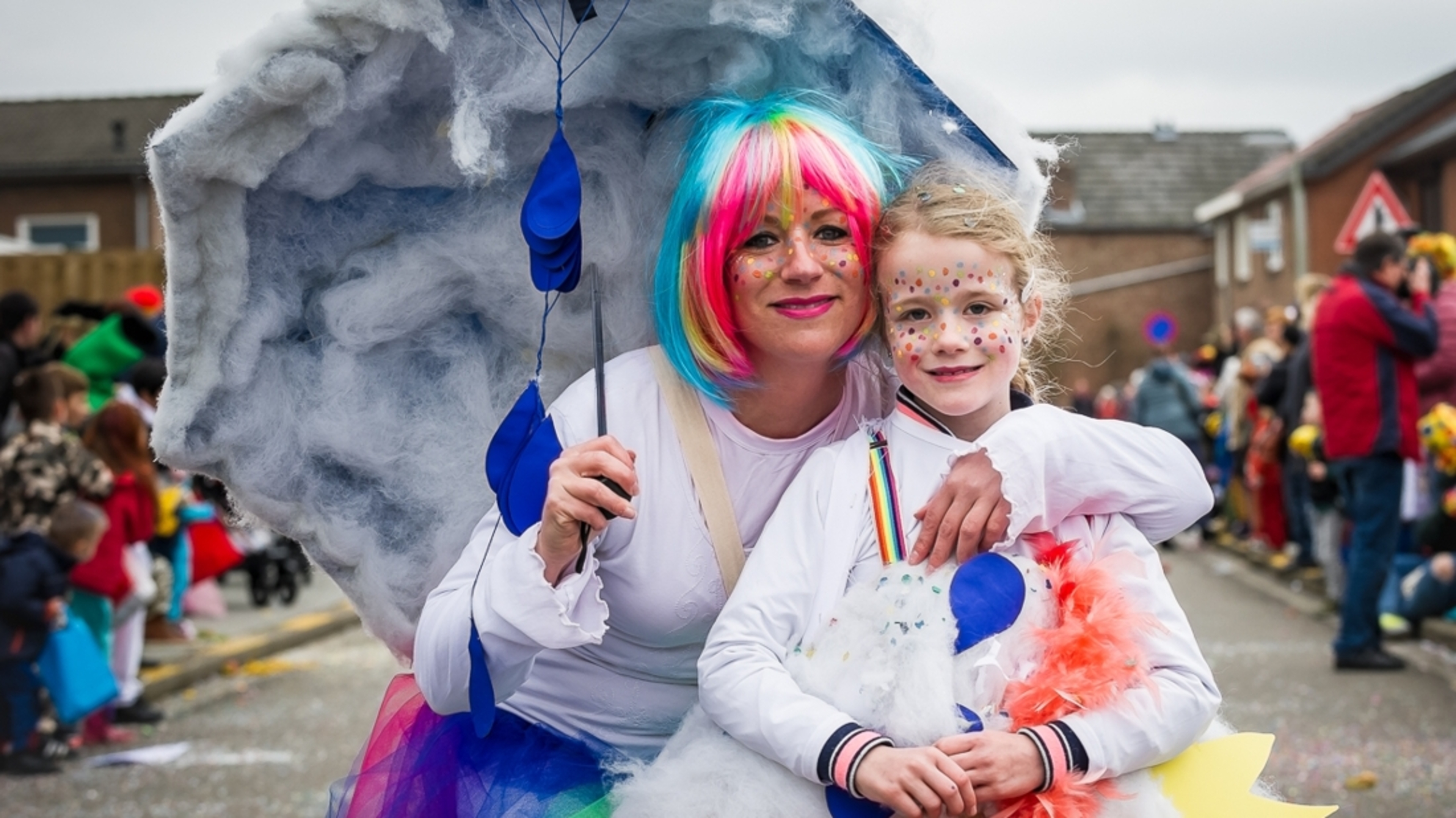 Kinderoptocht in Landgraaf als opwarmer voor de drie dolle dagen