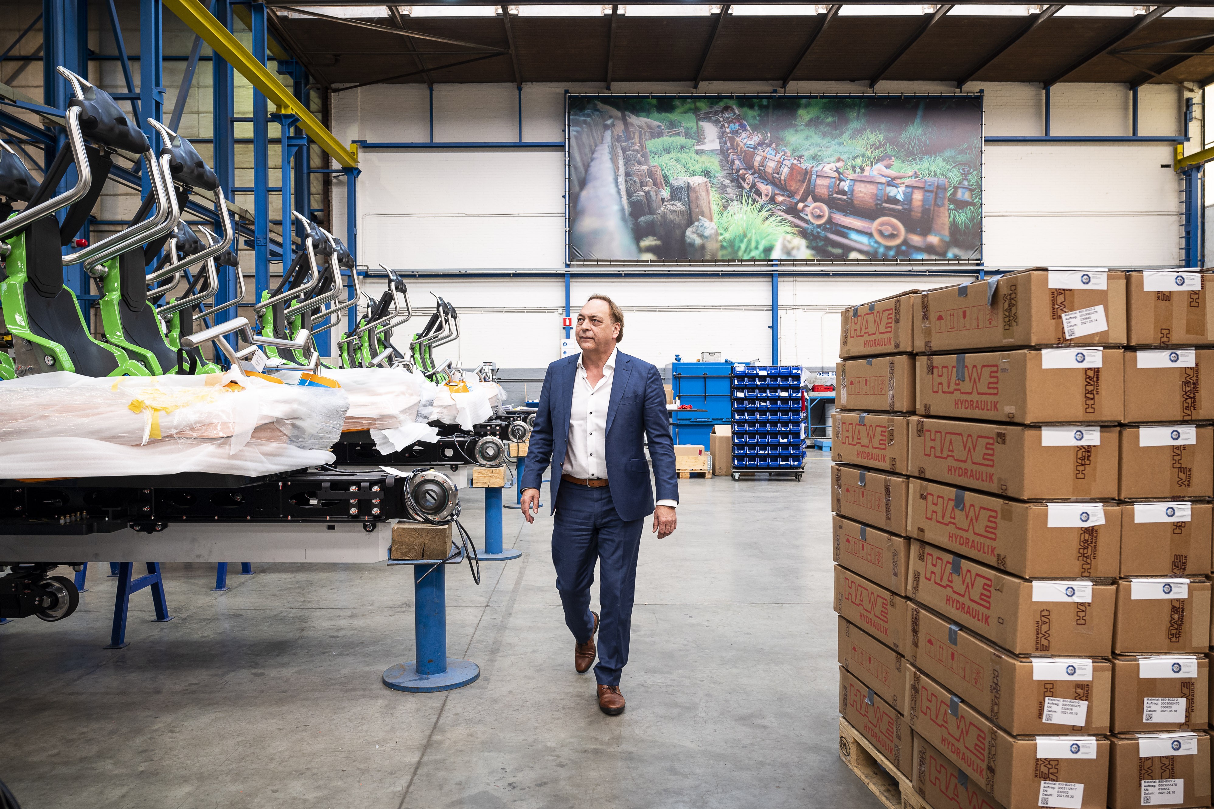 Pretparkbeleving in winkelcentra; Vekoma uit Vlodrop maakt van shoppen een dagje uit voor het hele g