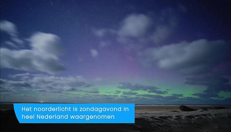 Zeldzaam noorderlicht duidelijk zichtbaar in Nederland: ‘Wat een
