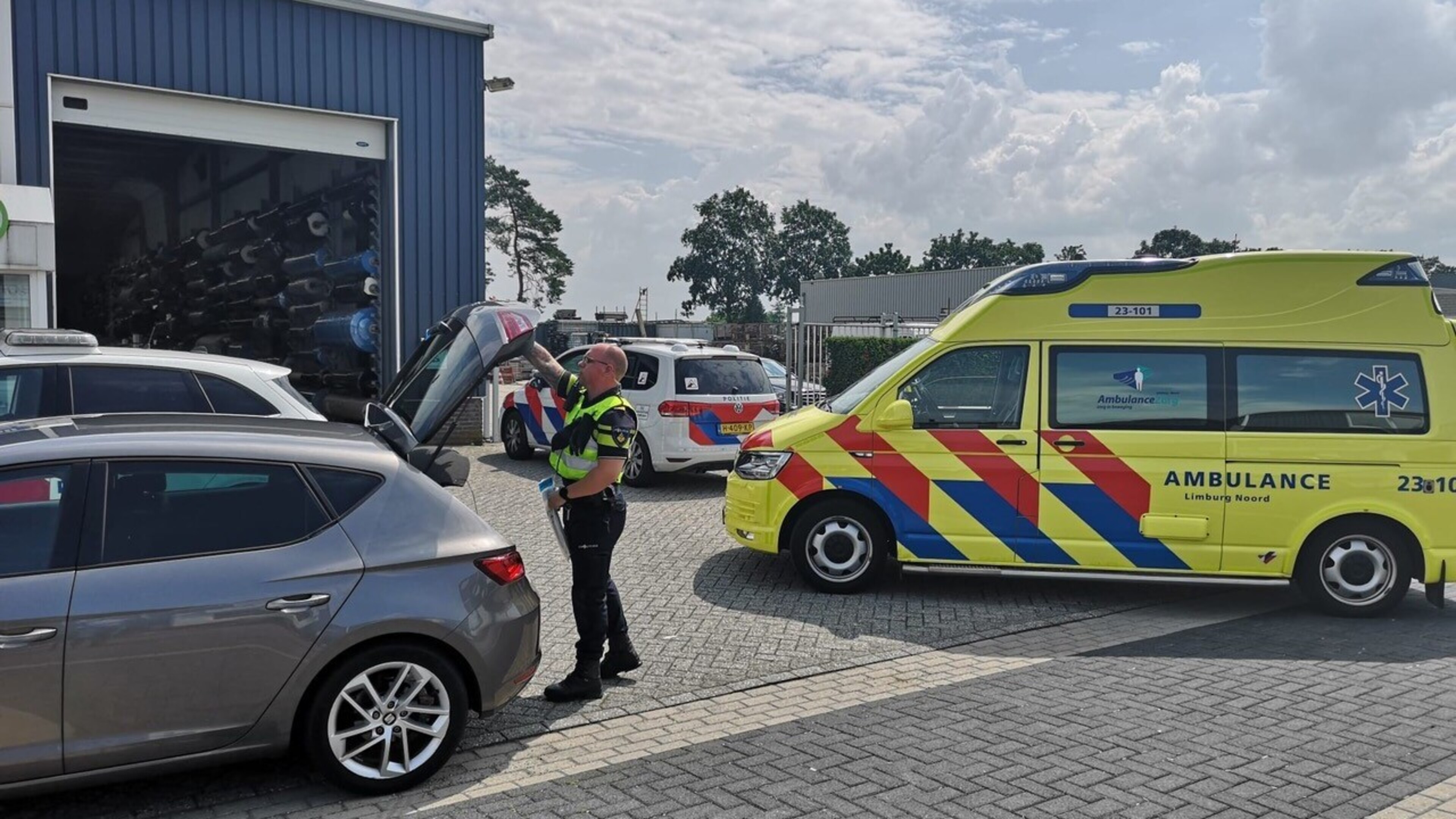 Gewonde na steekincident bij bedrijf in Herkenbosch