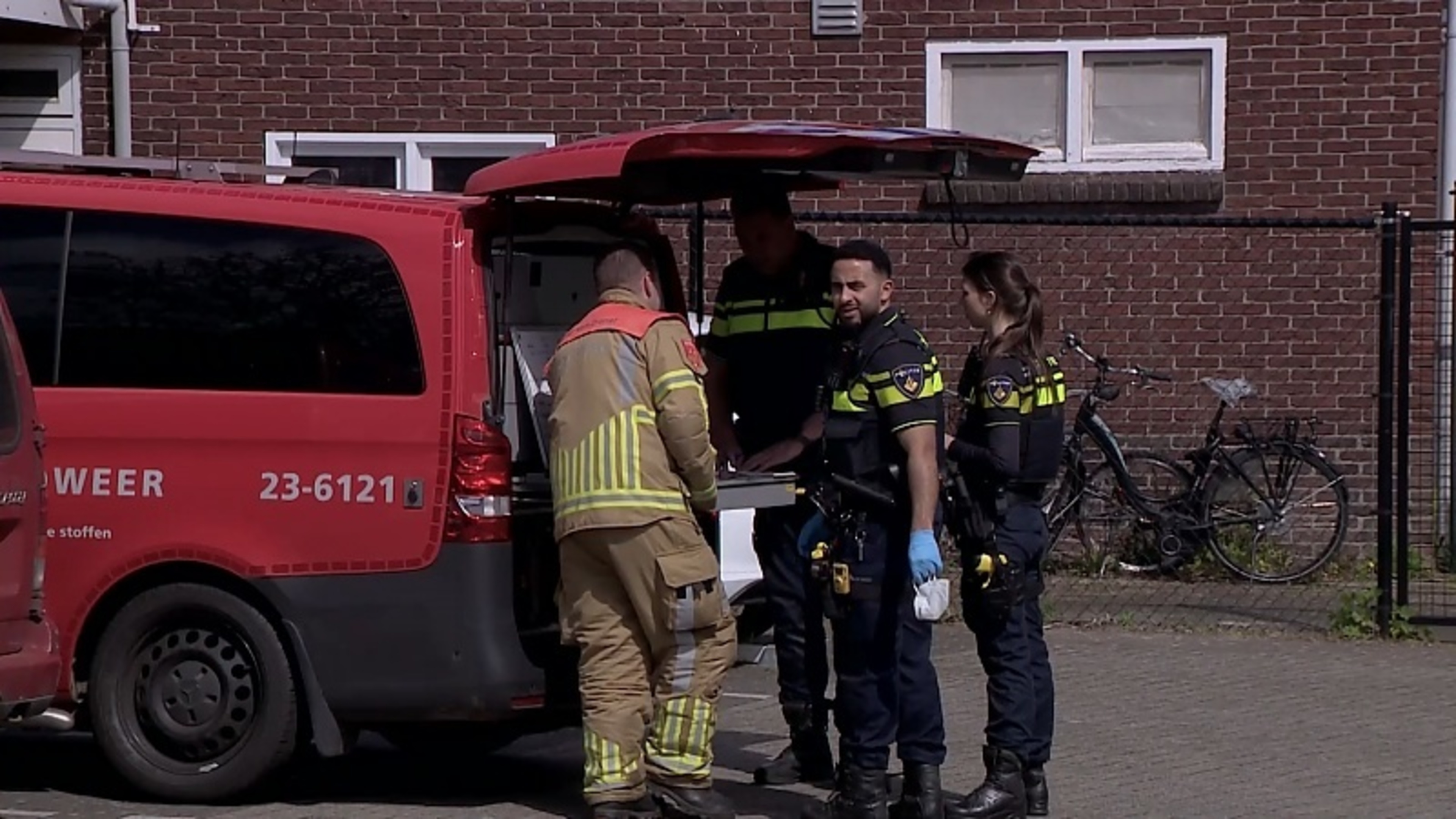 Hulpdiensten rukken uit voor verward persoon in Heythuysen