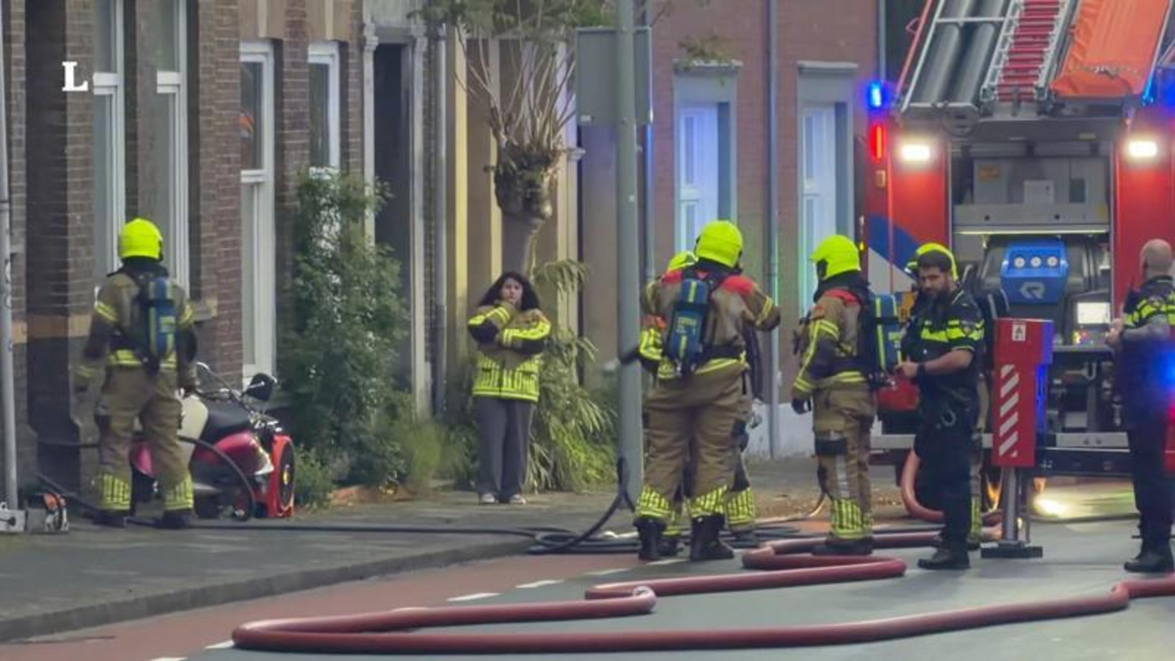 Brand in woning in Heerlen snel geblust