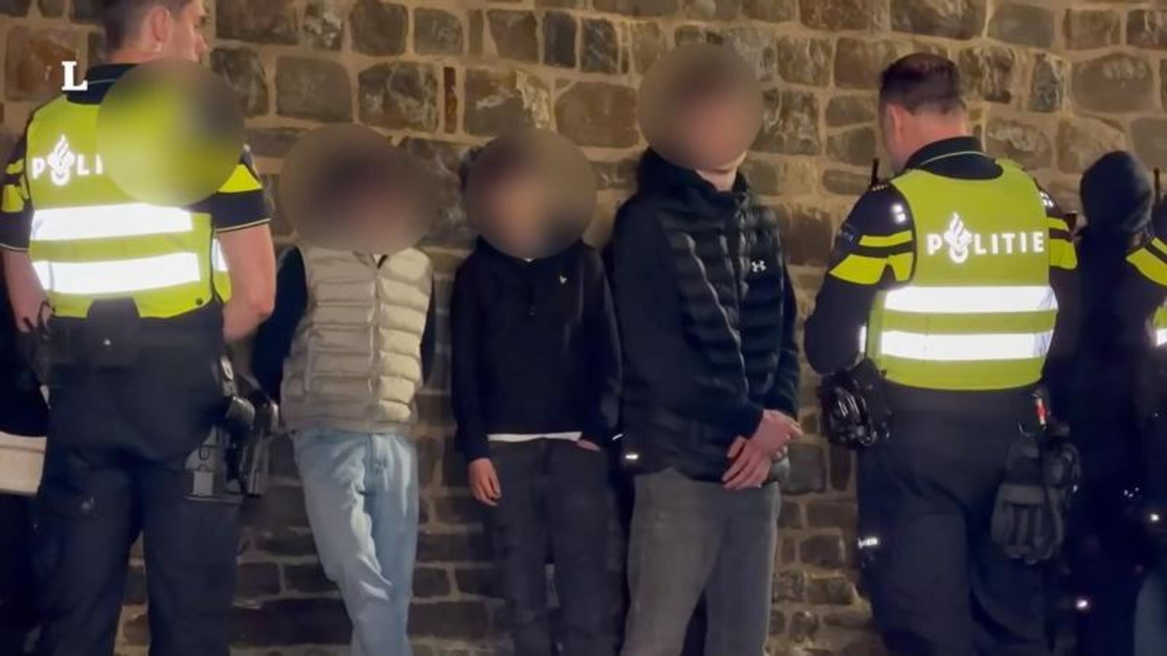 Politie grijpt in bij overlast door jongeren in centrum Maastricht: twee aanhoudingen