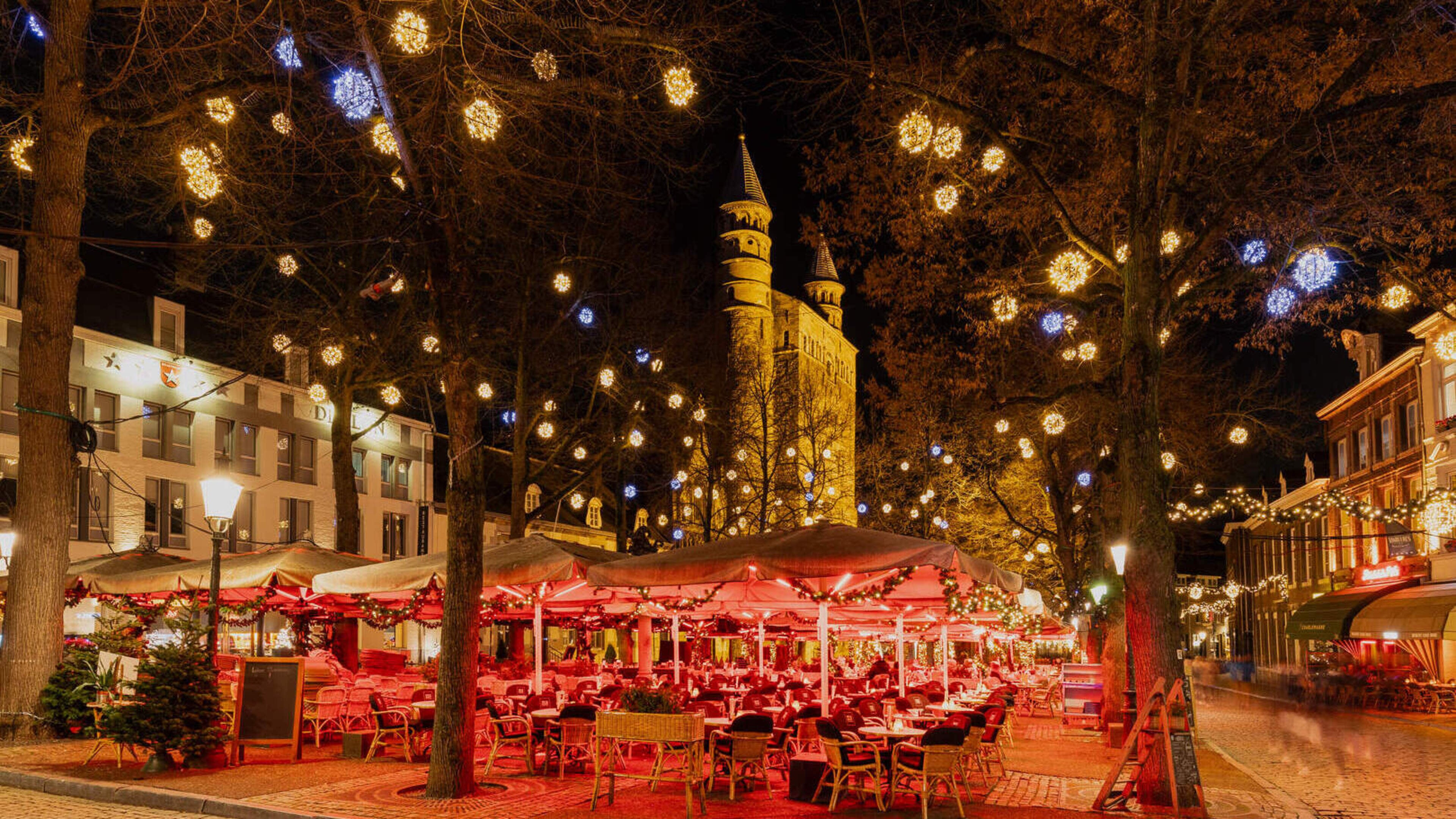 Vrees voor financiële problemen door freeriders bij versoepeling regels kerstverlichting Maastricht