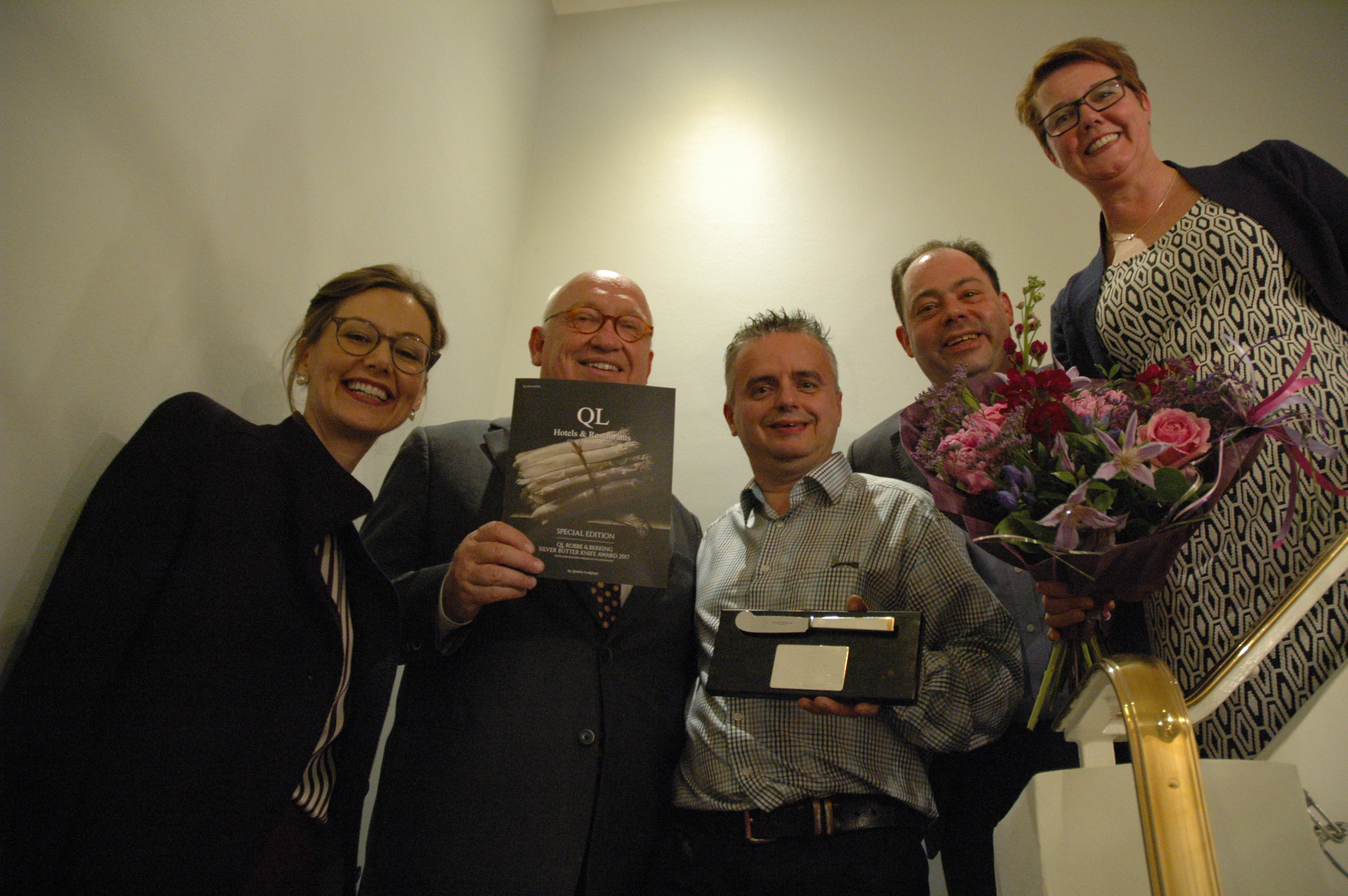 Harold Kok, chefkok van De Hamert wint ‘Zilveren Botermes 2017’