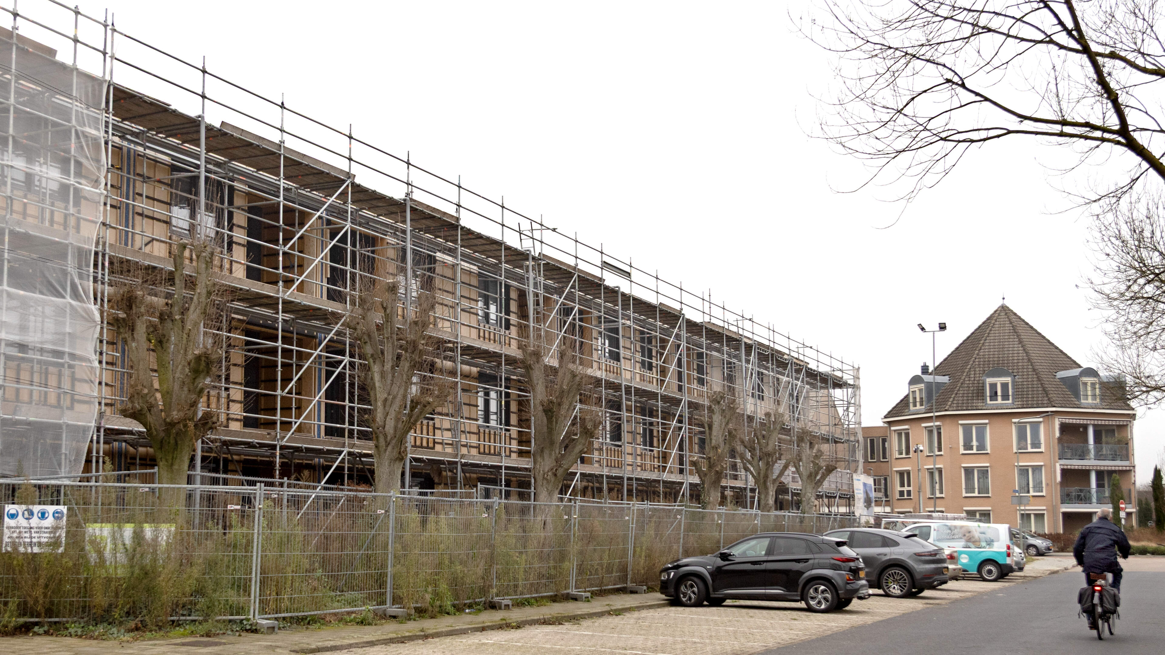 Bouw aan appartementencomplex Horst in voorjaar 2027 weer op gang na faillissement aannemer