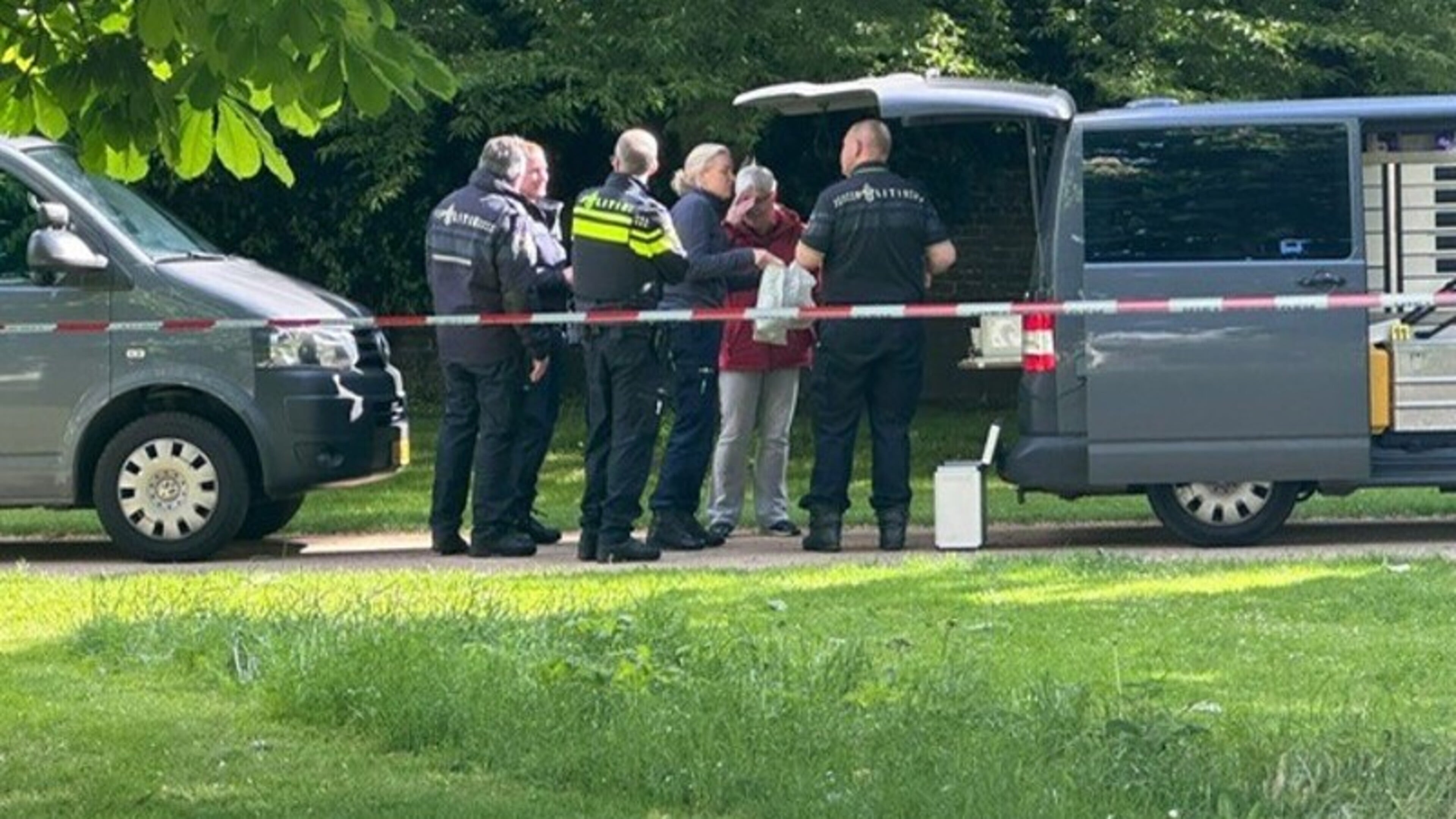 Schietpartij Vaals Forensisch team