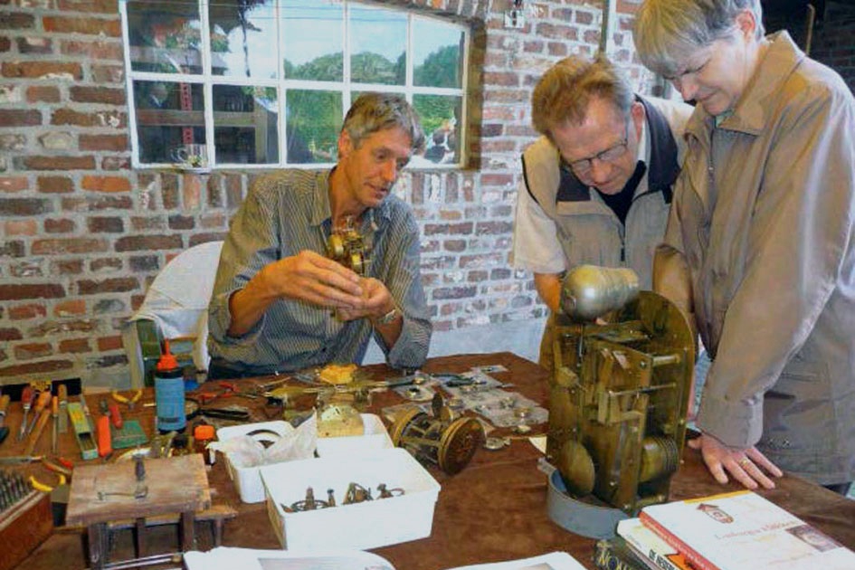 Demonstraties oude ambachten in streekmuseum De Locht