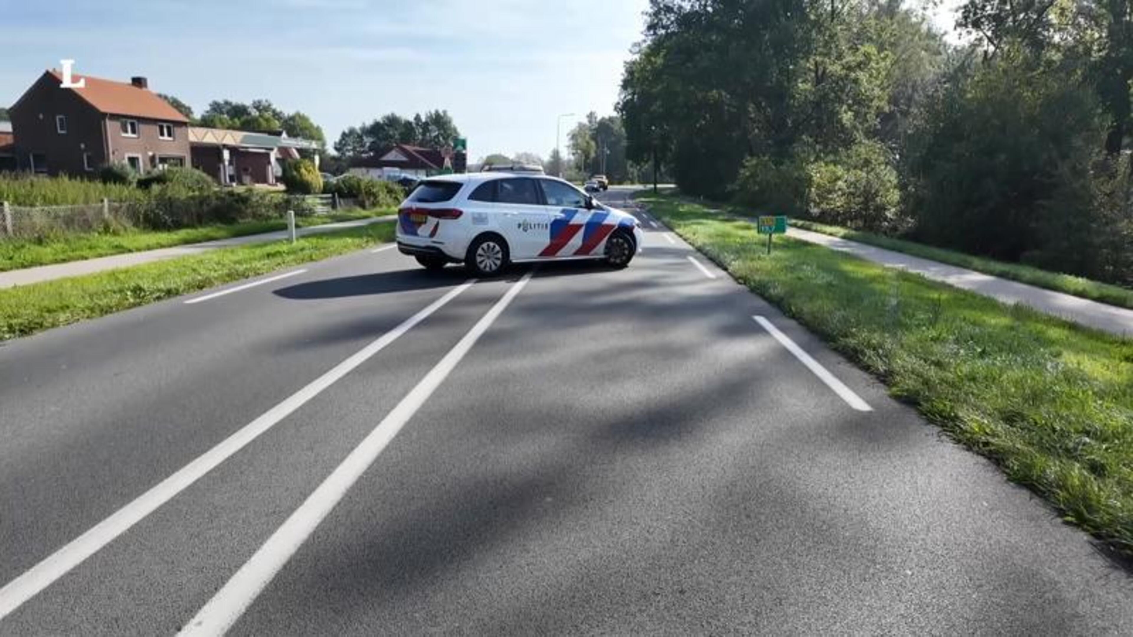 Botsing tussen twee auto’s in Herkenbosch