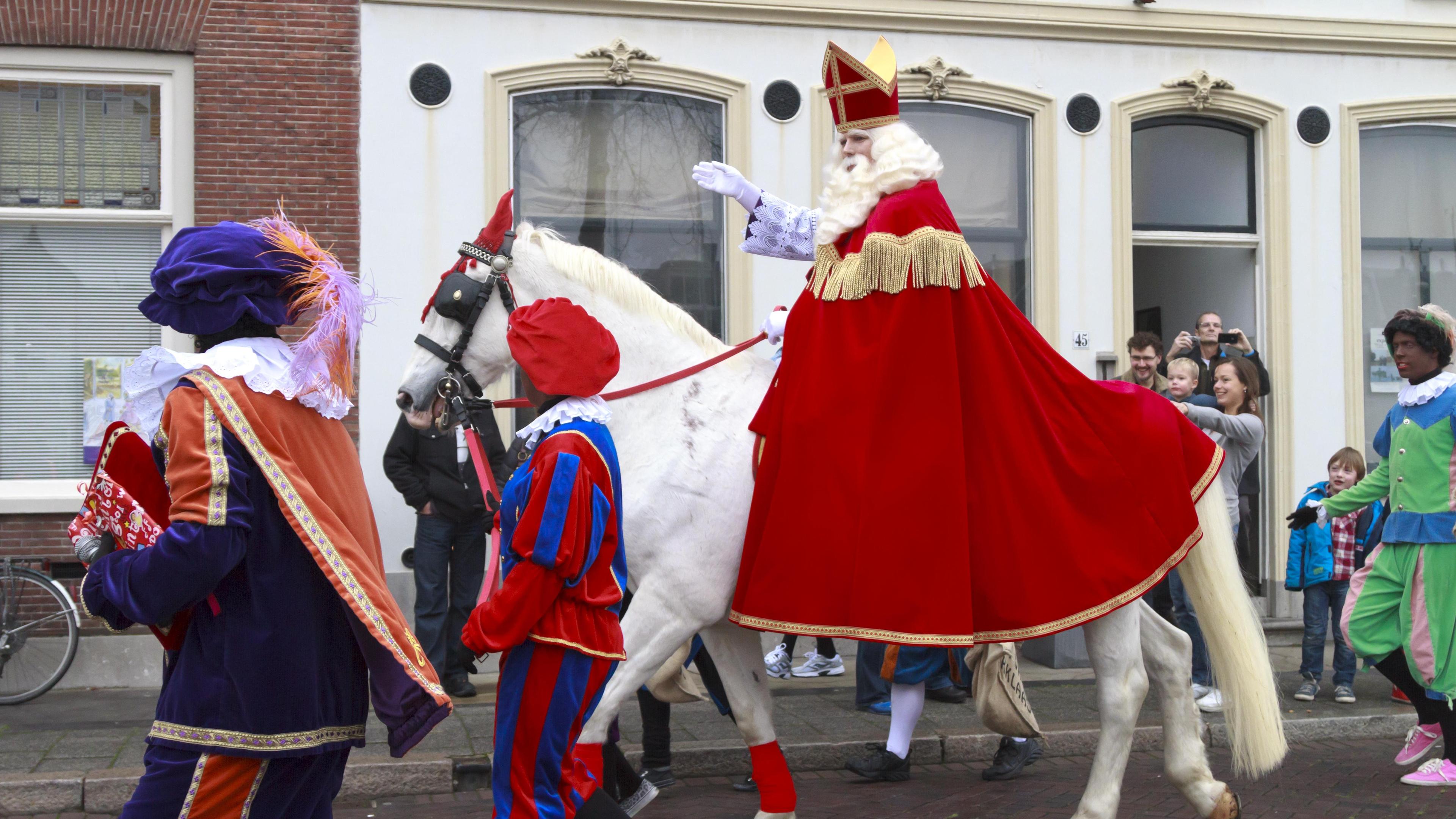 Te mager sinterklaaspaard bij intocht in Dordrecht leidt tot werkstraf voor eigenaar: dier liep volg